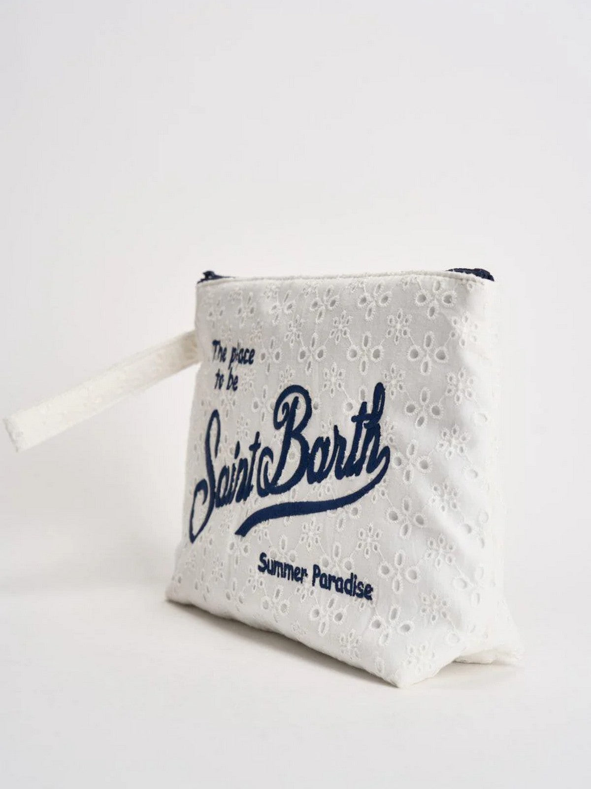 MC2 SAINT BARTH Pochette Donna ALINE SANGALLO L 00238L COTTON MINI FLOWERS EMBRY 01 EMB gioboutiqueweb