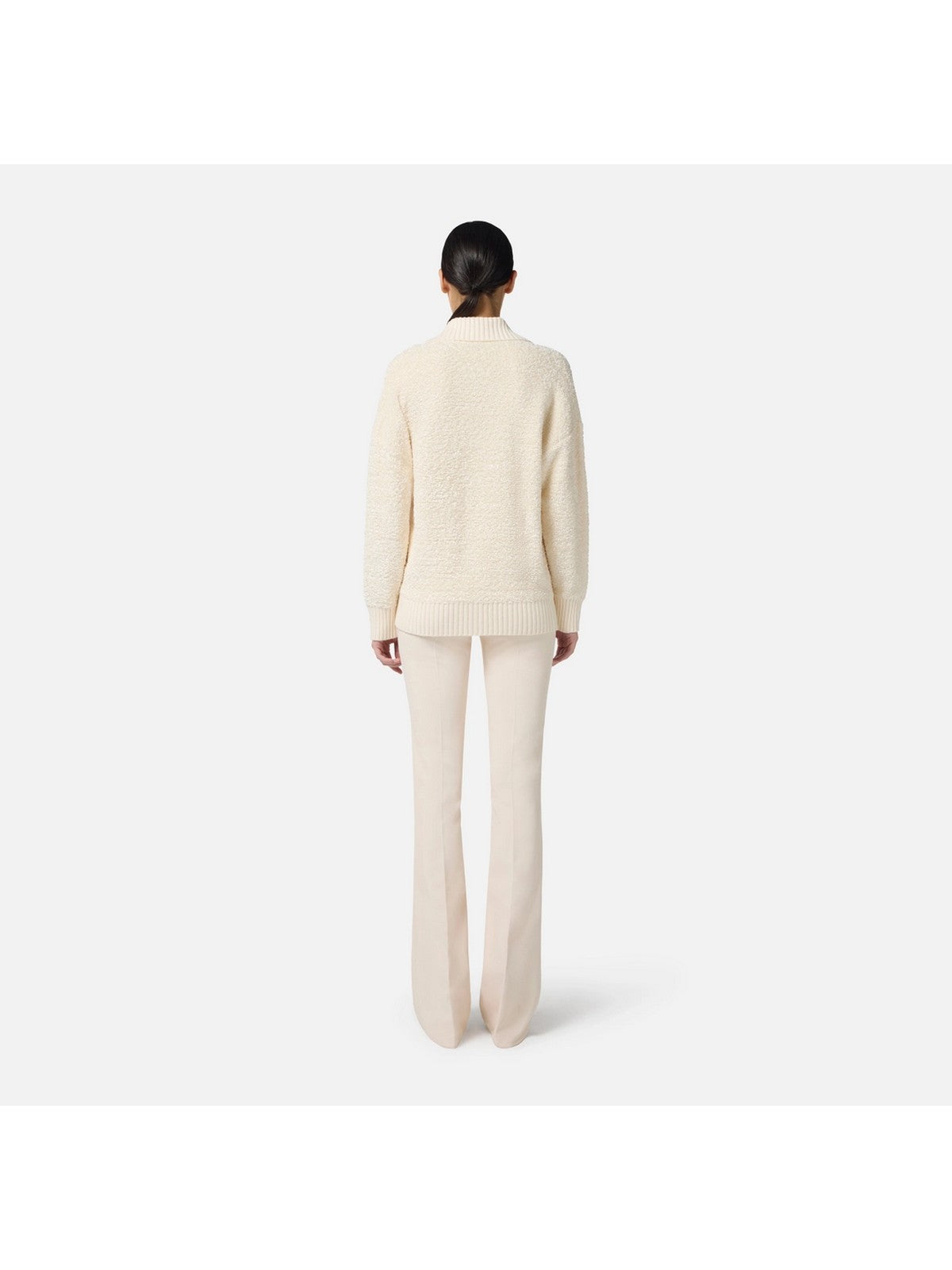 ELISABETTA FRANCHI Maglia Donna MK44S57E2 DZ9 MILK gioboutiqueweb