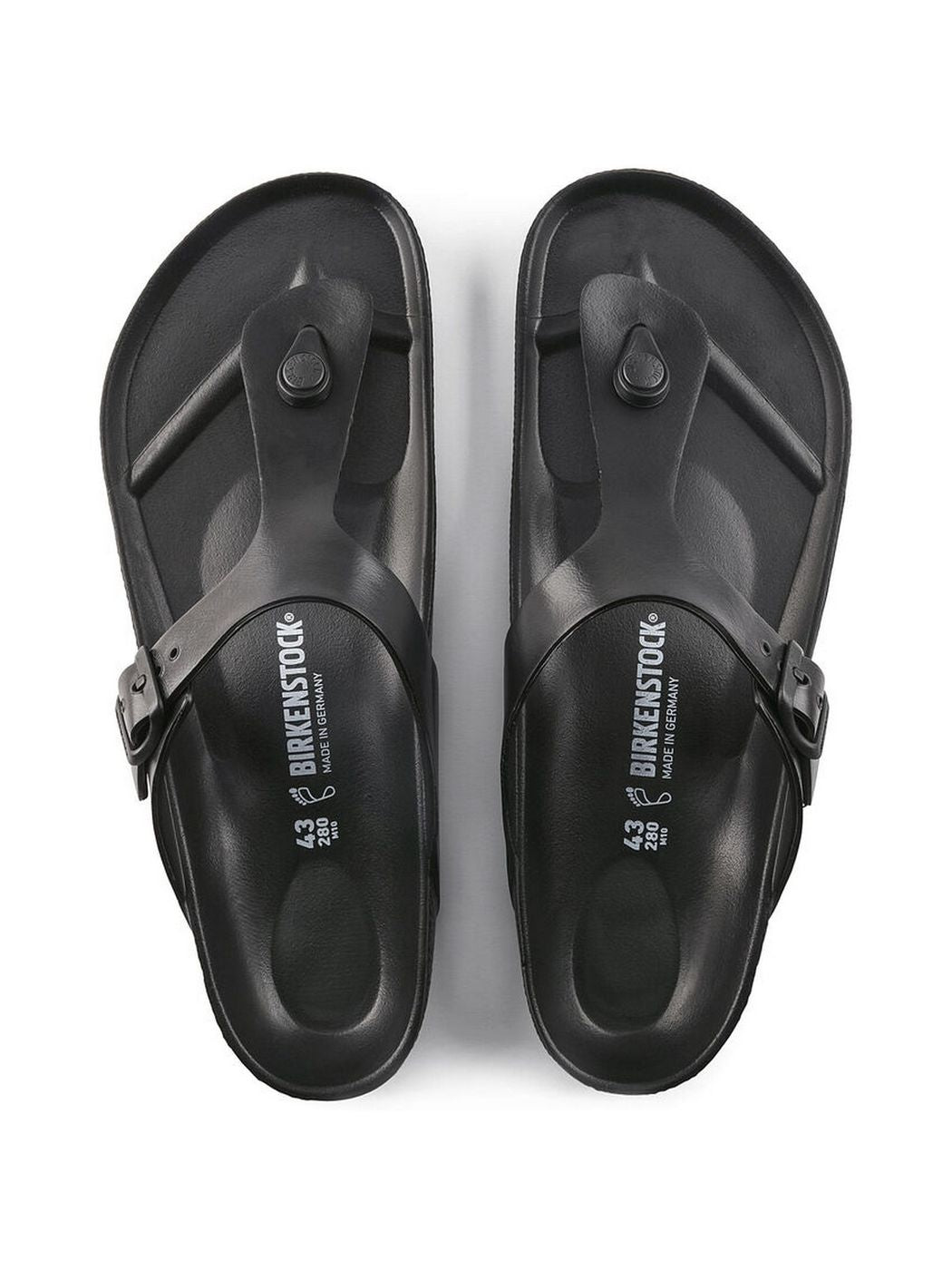 BIRKENSTOCK Sandalo Unisex adulto Gizeh EVA black, EVA 128201 BLACK gioboutiqueweb