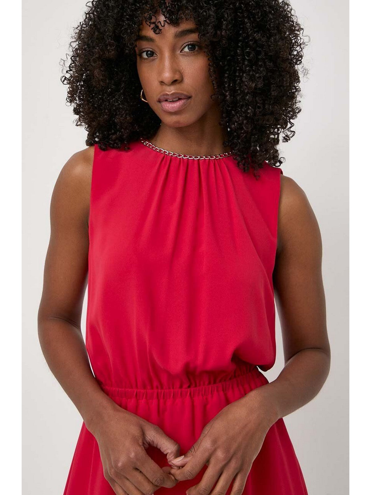 Liu Jo White Woman Kleid M4192T4434 81761 Rot