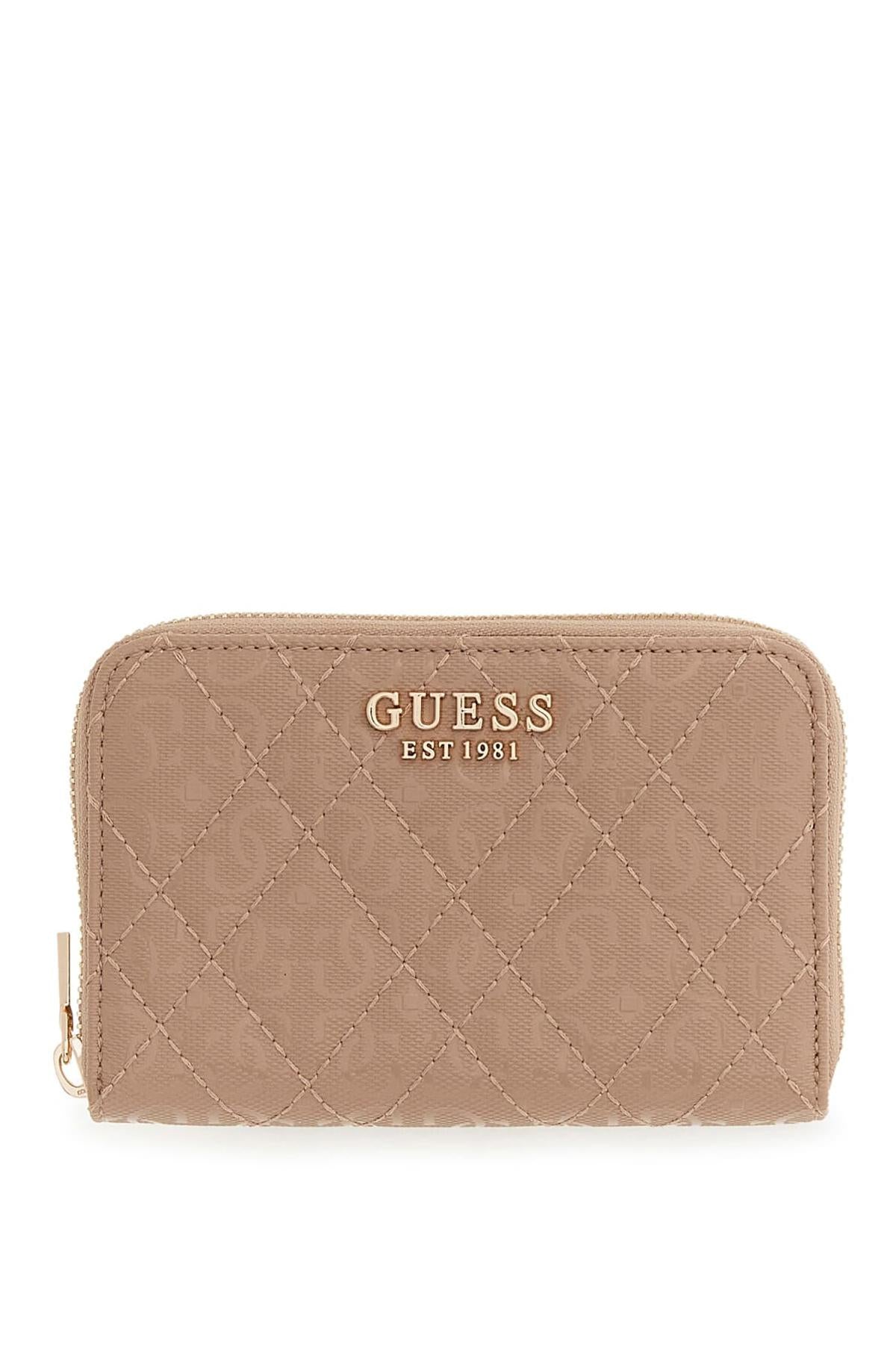 GUESS Portafoglio Donna ISEMAY SLG MEDIUM ZIP AROUND SWGG96 28140 PLC PALE MOCHA