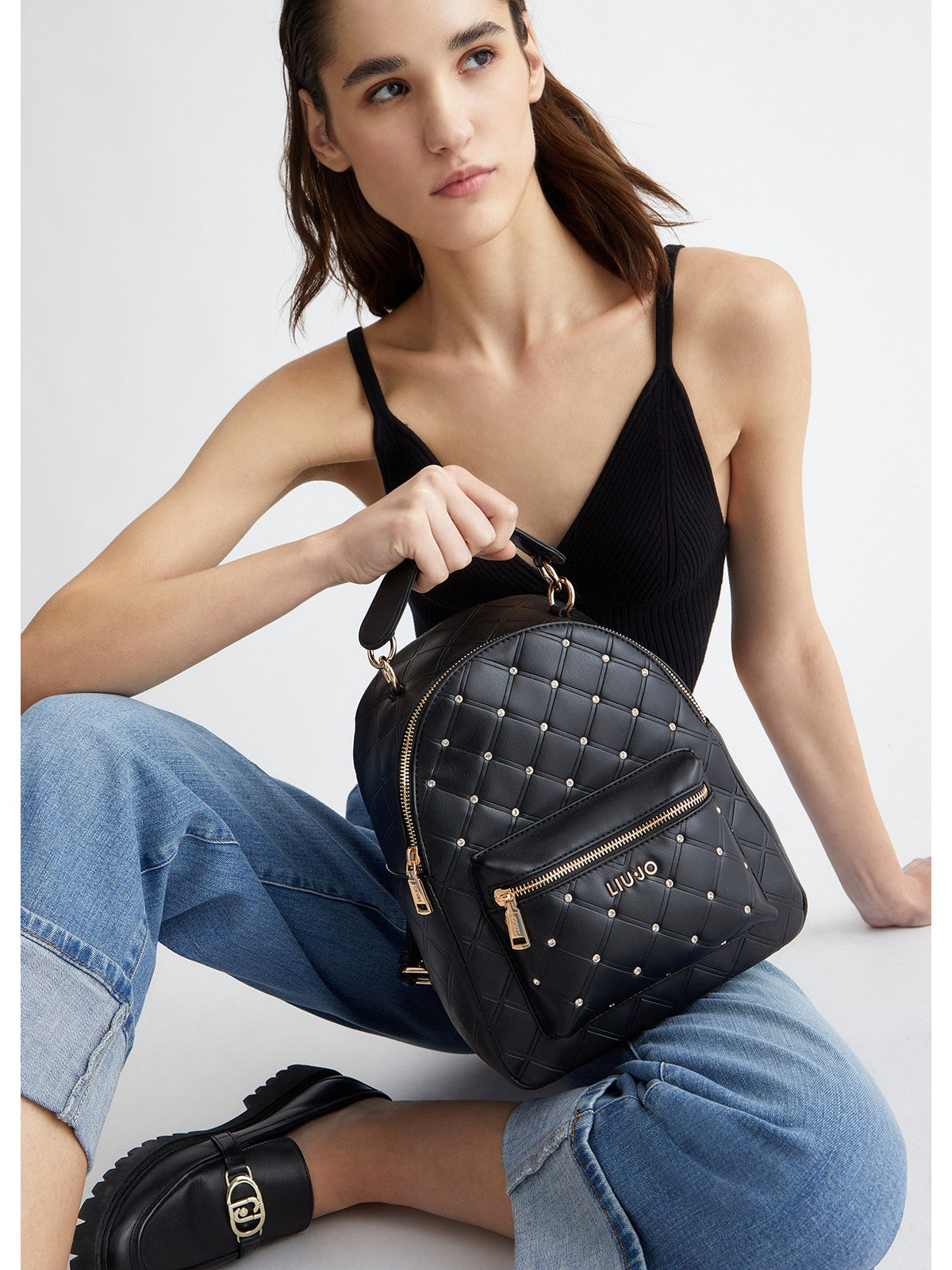 Liu Jo Accessories Woman Backpack AA4184E0426 22222 Black
