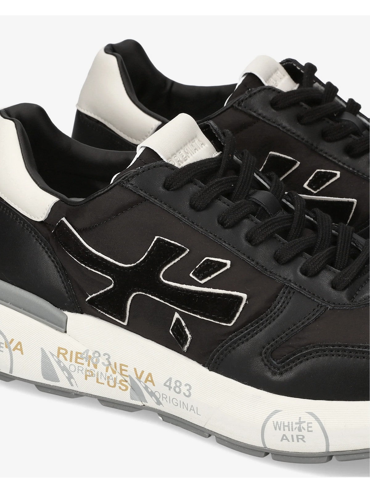 PREMIATA Sneaker Uomo MICK VAR 7249 Nero gioboutiqueweb