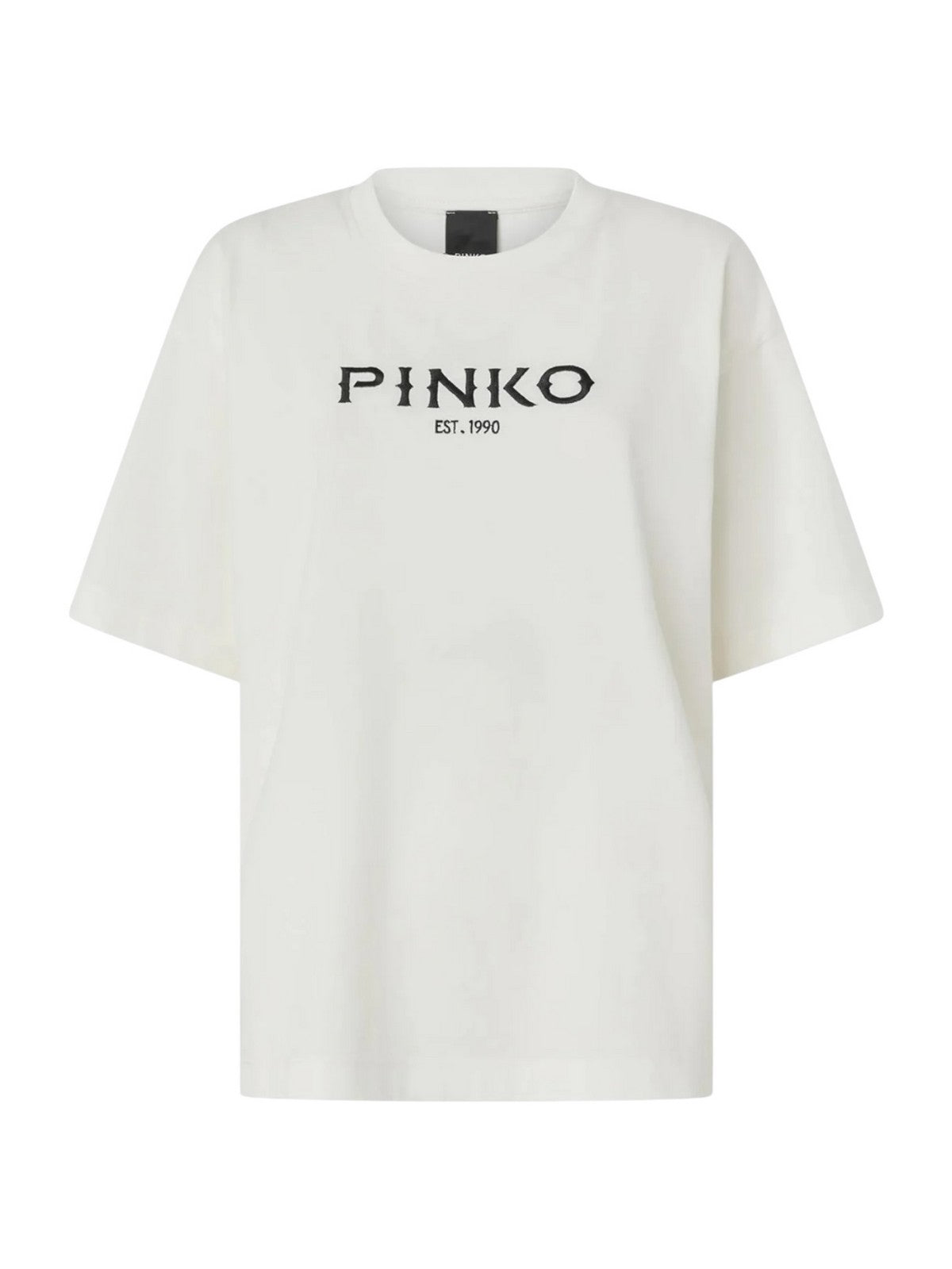 PINKO T-shirt Donna CARMAGNOLA T-SHIRT 106872-A3B3 Z05 BIANCO-BIANCANEVE gioboutiqueweb