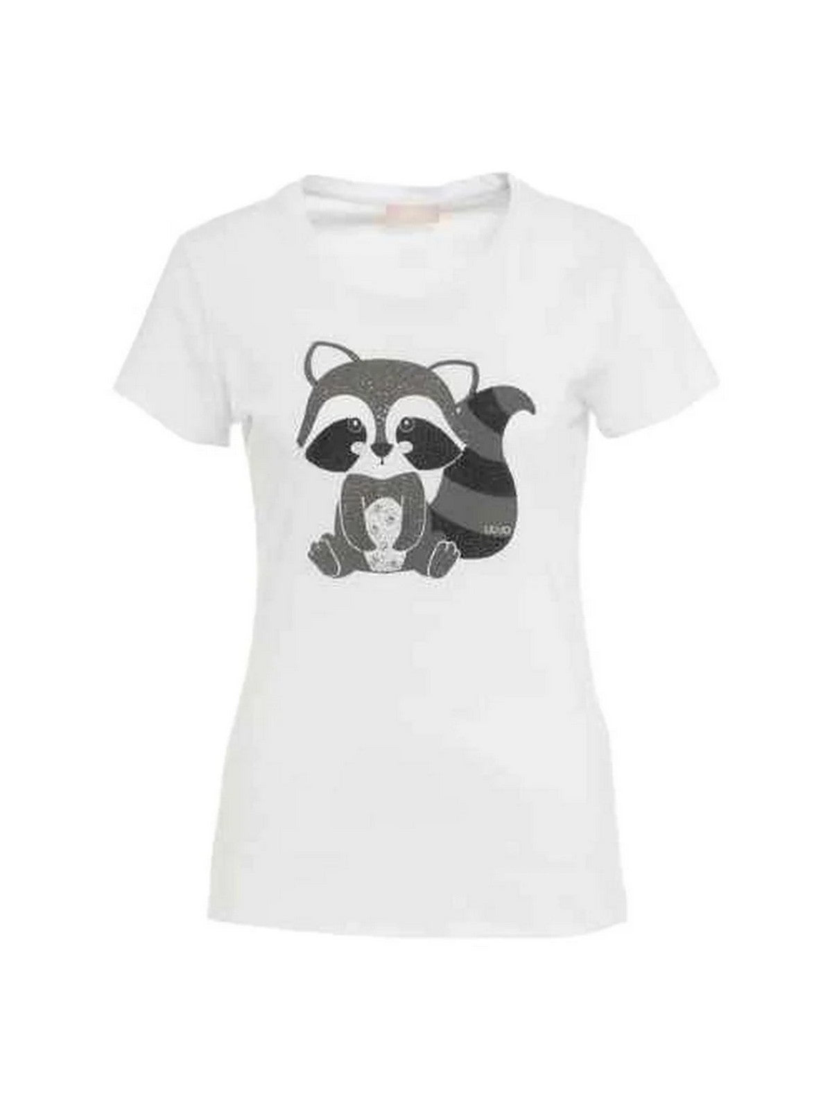 Liu Jo White T-Shirt und Pole Women WF4102J5904 N9884 Weiß
