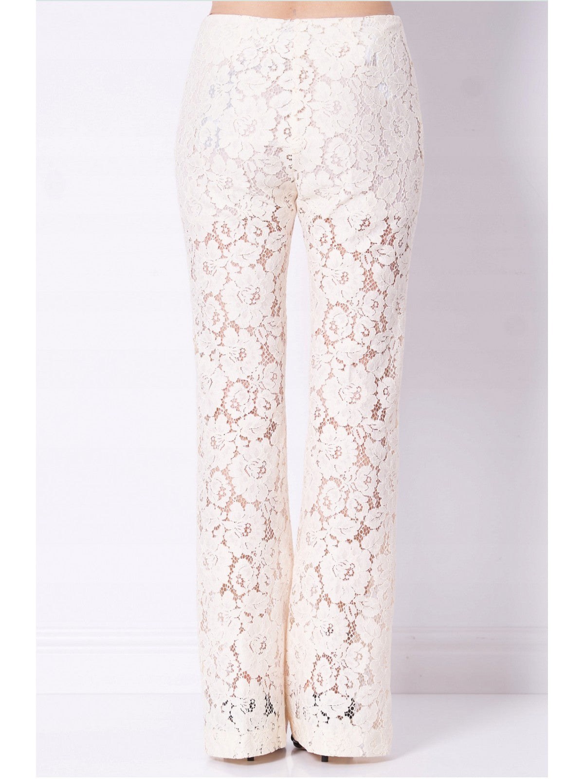 PINKO Pantalone Donna PINOLO PANTALONE PIZZO REBRODE 106434-A330 Z06 BIANCO PUREZZA gioboutiqueweb