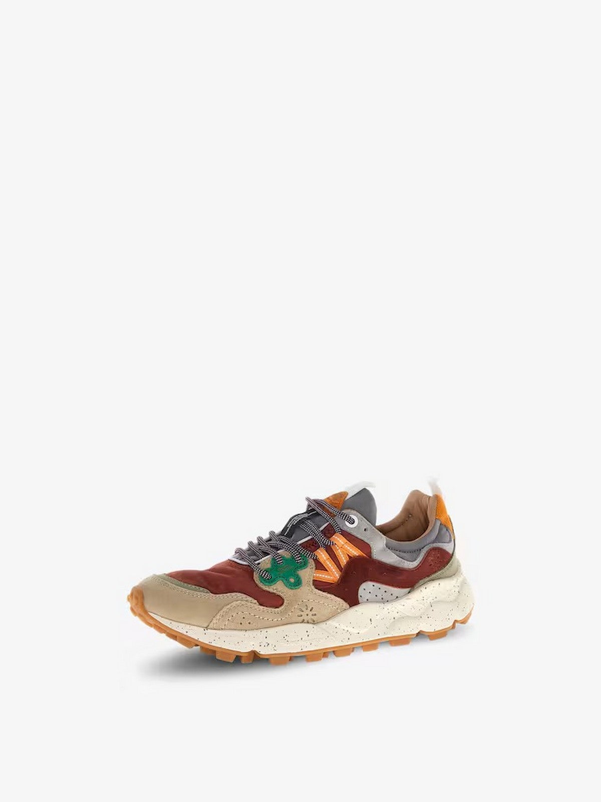 FLOWER MOUNTAIN Sneaker Donna YAMANO 3 UNI 2017818-01-2C49 BEIGE-RUST-GREY