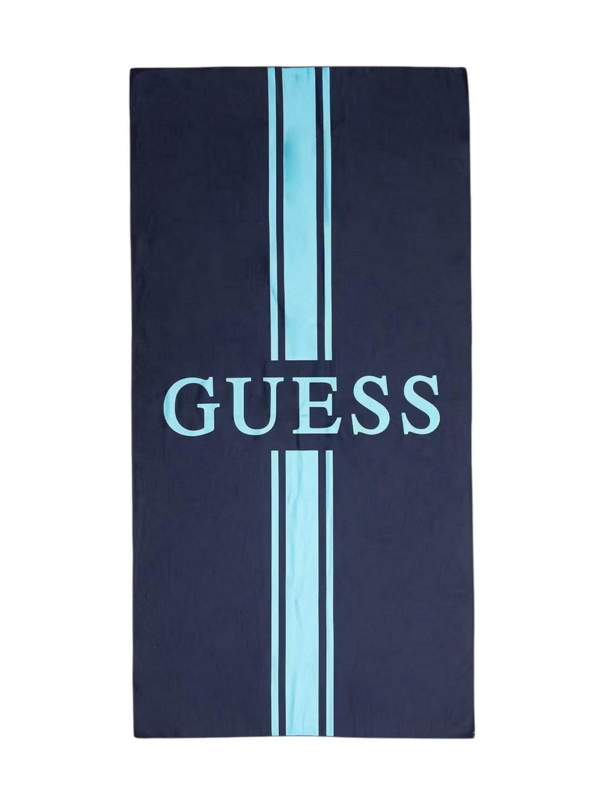 GUESS BEACHWEAR Telo mare Donna GUESS LOGO MICROFIBER TOWEL E6GZ12 WP700 G7V2 SMART BLUE gioboutiqueweb