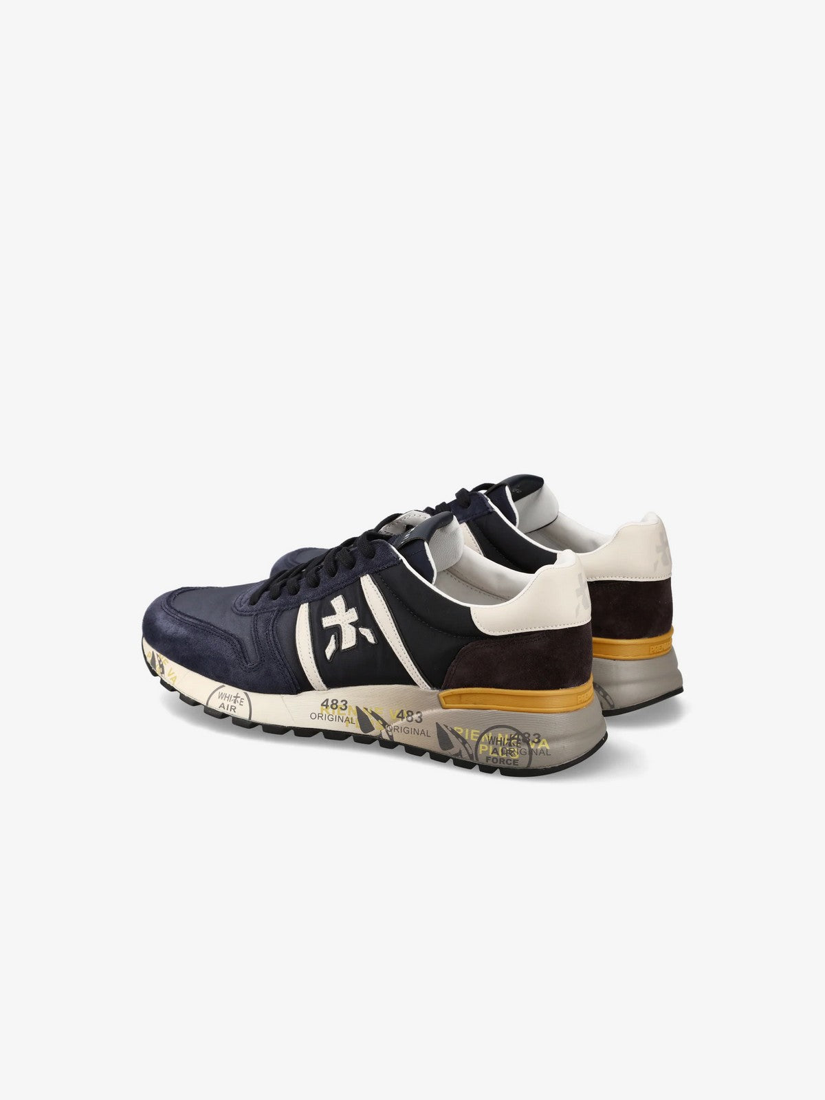 PREMIATA Sneaker Uomo LANDER VAR 7702 DARK BLUE