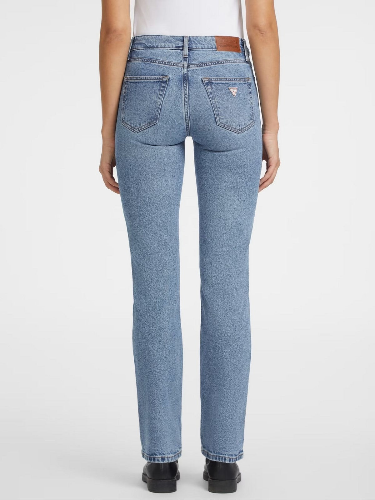GUESS Jeans Donna GJ G08 MID RISE STRAIGHT W4YA98 D5CC5 GJLV GJ LIGHT VINTAGE WAS