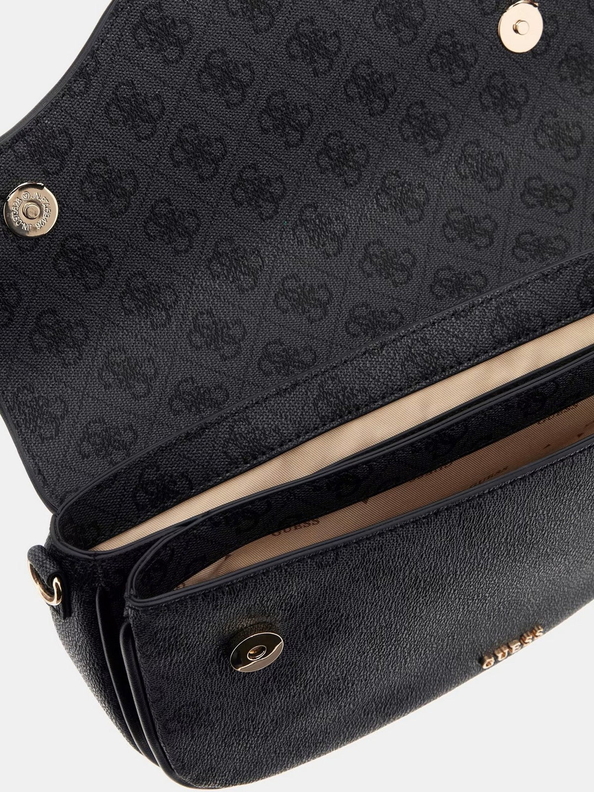 GUESS Borsa Donna DEA FLAP SHOULDER BAG HWSG79 93200 CLO COAL LOGO gioboutiqueweb