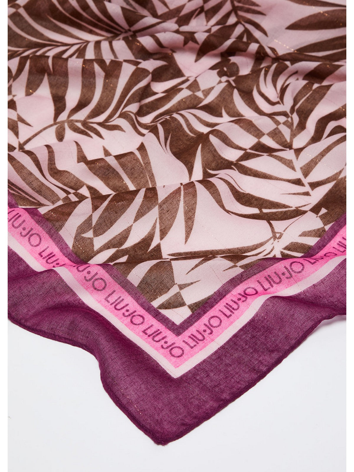 LIU JO SOFT Foulard Donna 2A4046T0300 32010 Rosa gioboutiqueweb