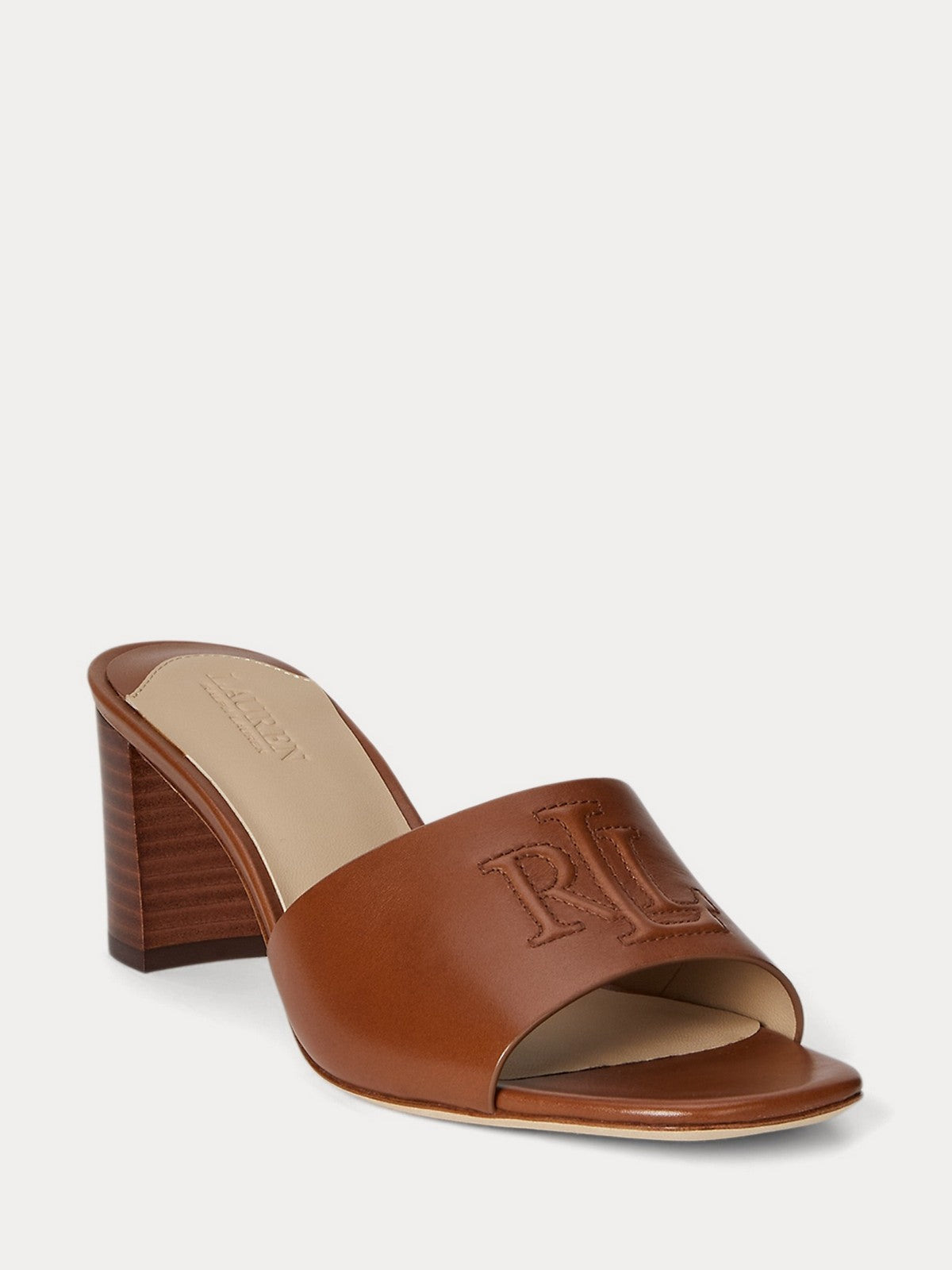 LAUREN RALPH LAUREN Sandalo Donna EVERLEY HEEL 802974364 002 LAUREN TAN