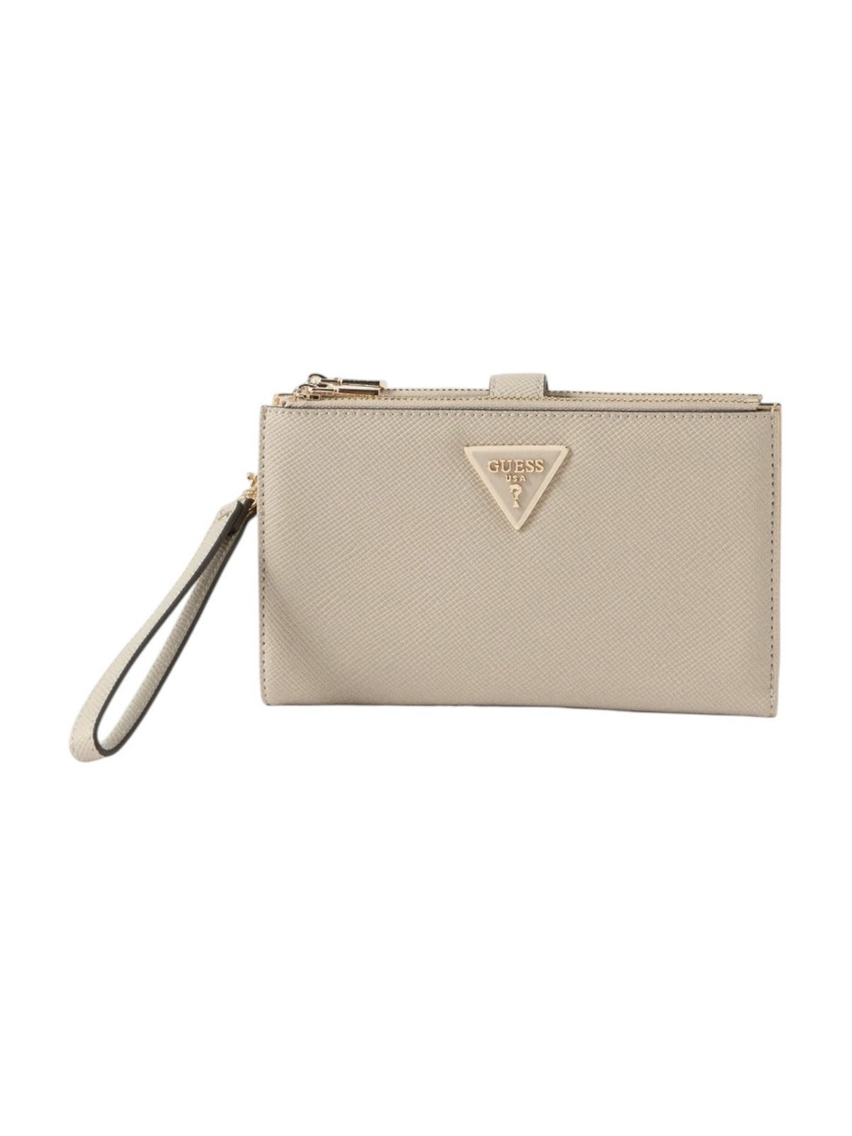 GUESS Portafoglio Donna LAUREL II SLG DBL ZIP ORGNZR SWZG74 59157 TAU TAUPE gioboutiqueweb