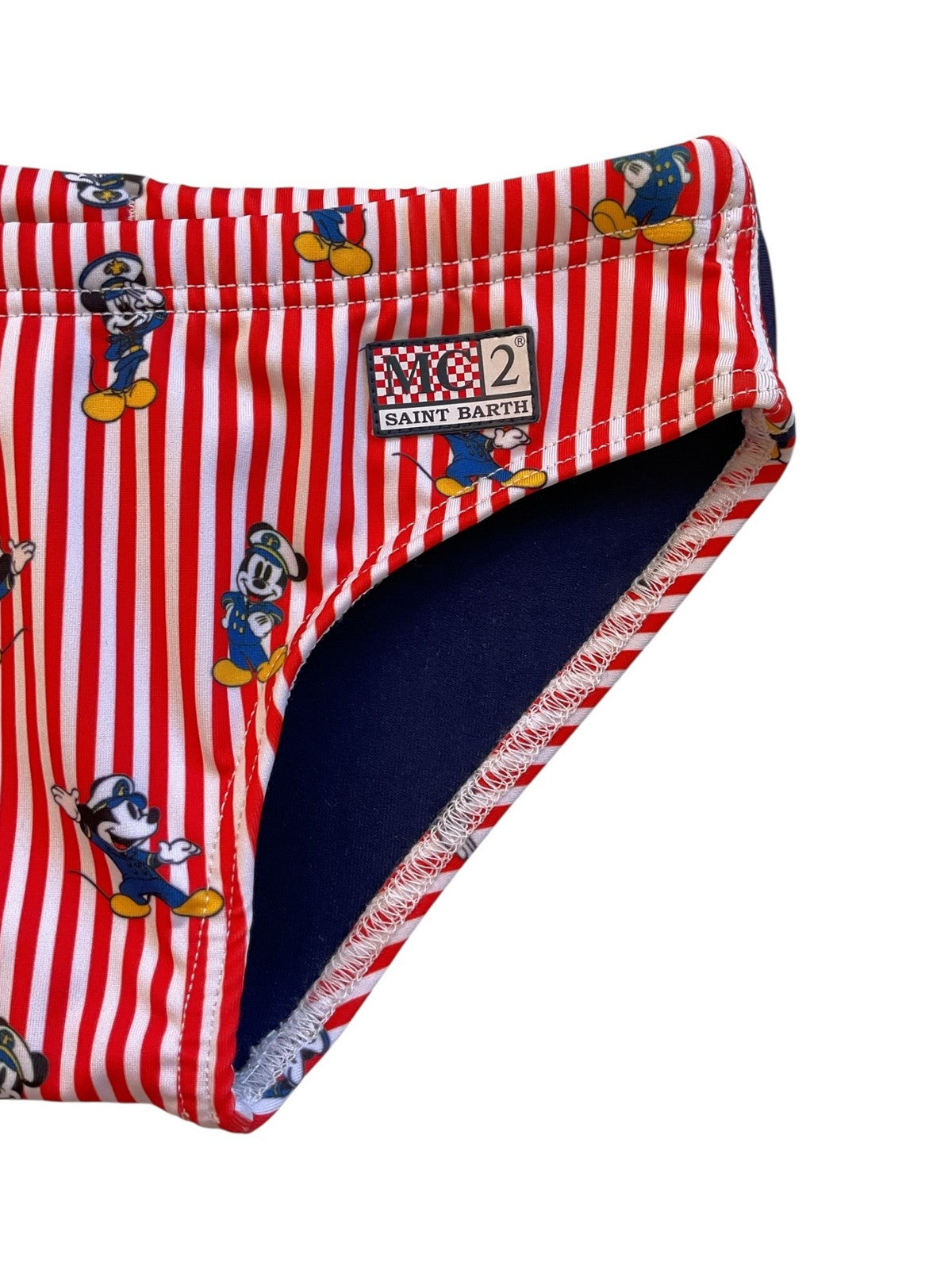 MC2 SAINT BARTH Costume da bagno Bambini e ragazzi BILLY 02834L MICKEY CAPTAIN STRIPES 41 gioboutiqueweb