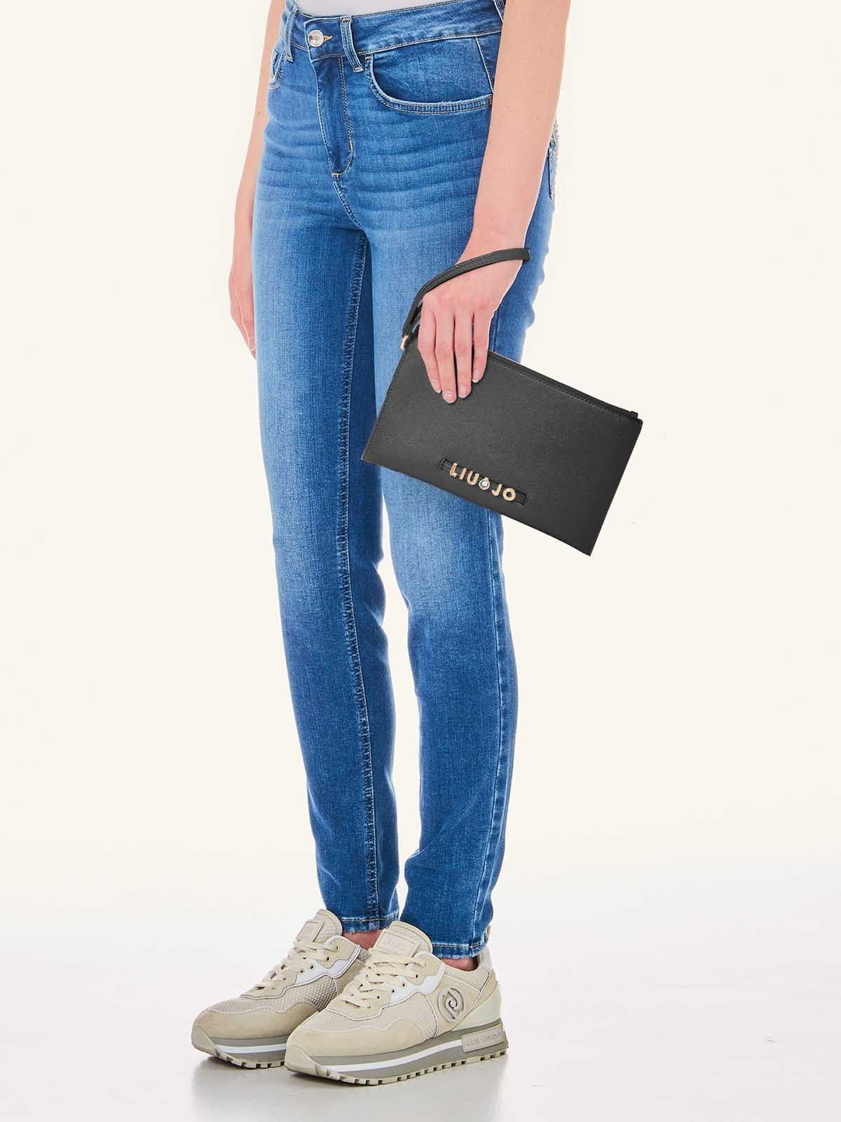 LIU JO ACCESSORIES Pochette Donna AA4108E0087 22222 Nero