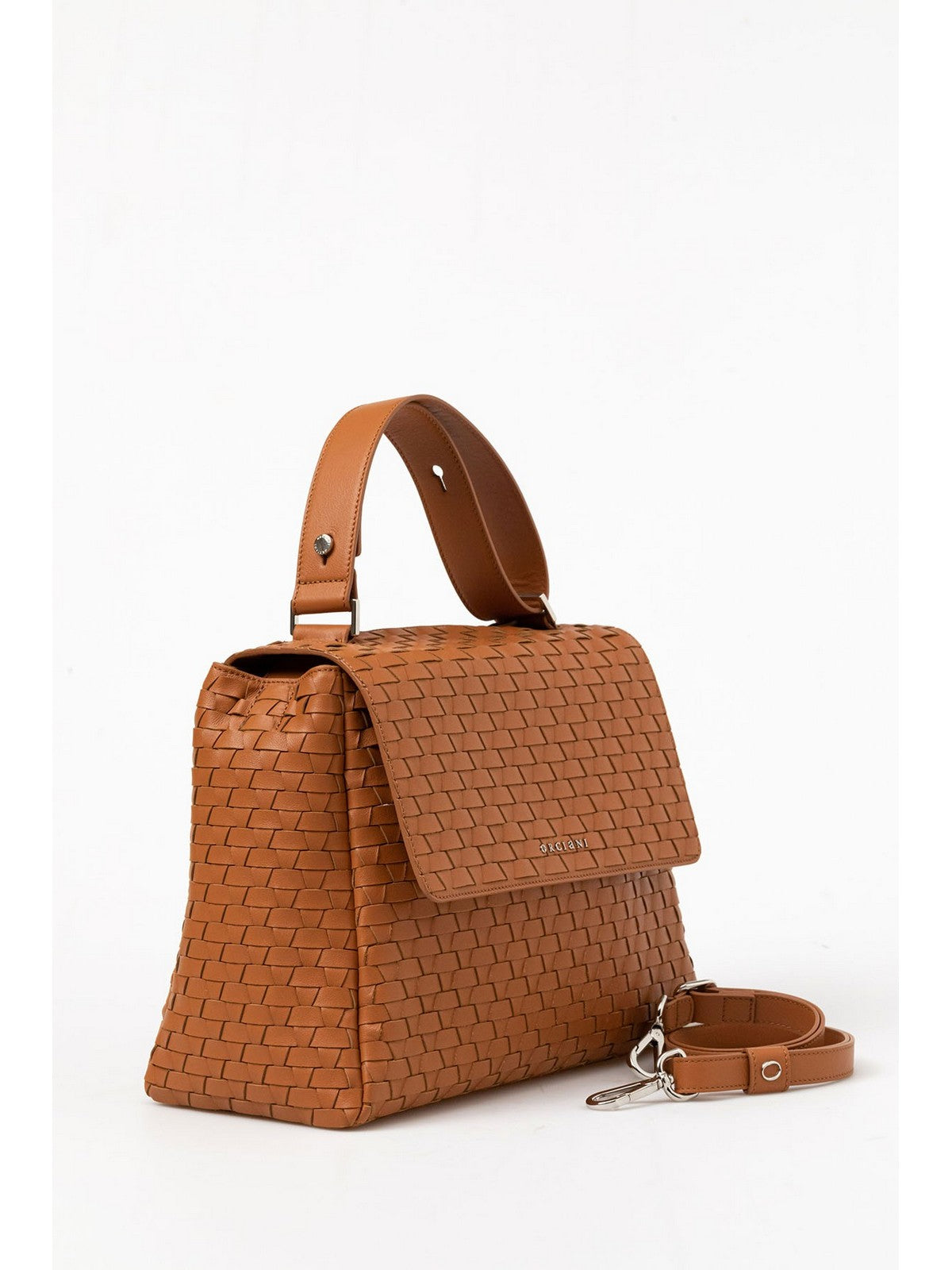 ORCIANI Borsa Donna NAPPA WOVEN BT2006 NWO AMB Marrone gioboutiqueweb