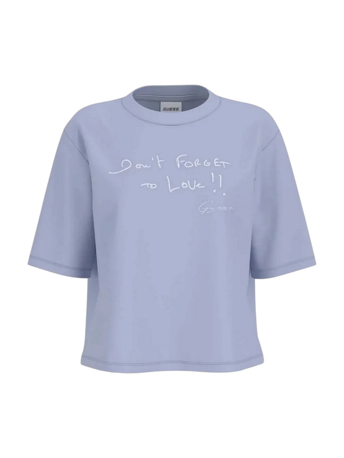GUESS SPORT T-shirt Donna SOPHIE CN SS T-SHIRT V6RI09 I3Z14 G7HP PEACEFUL BLUE