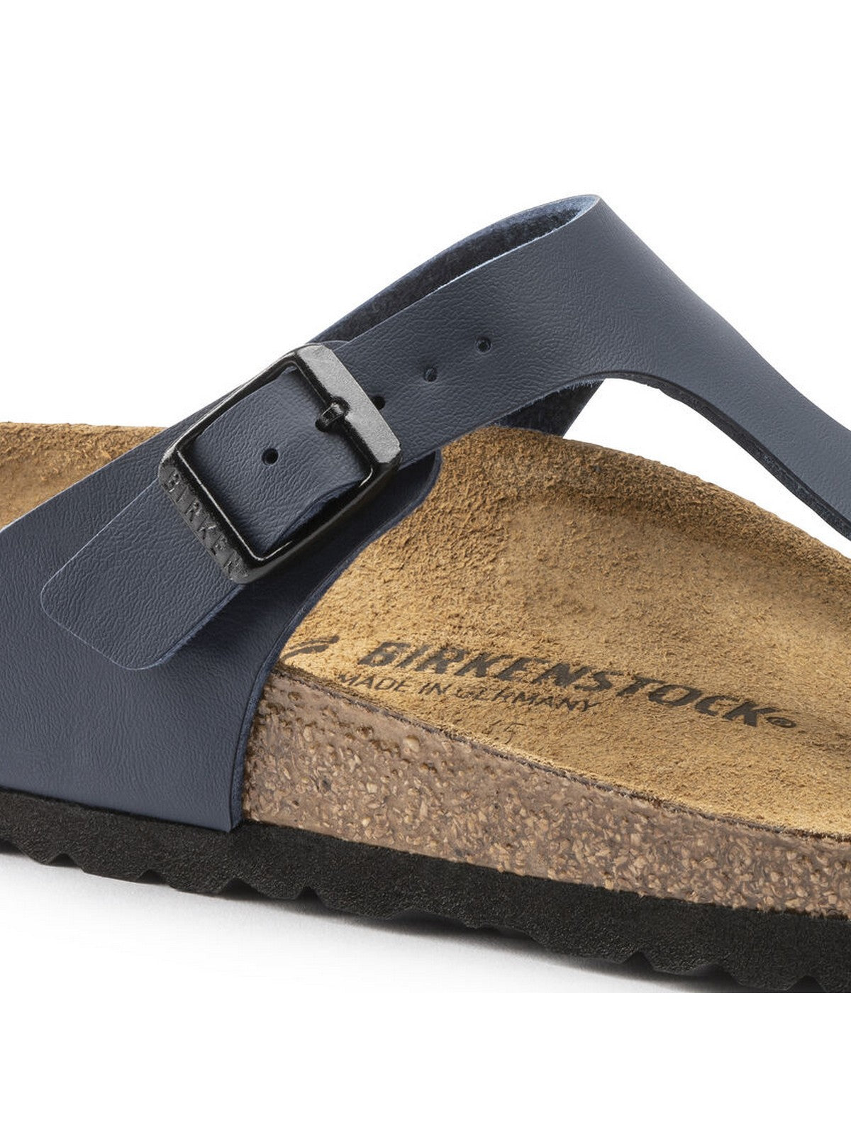 BIRKENSTOCK Sandalo Unisex adulto Gizeh blue, Birko Flor 143621 BLUE