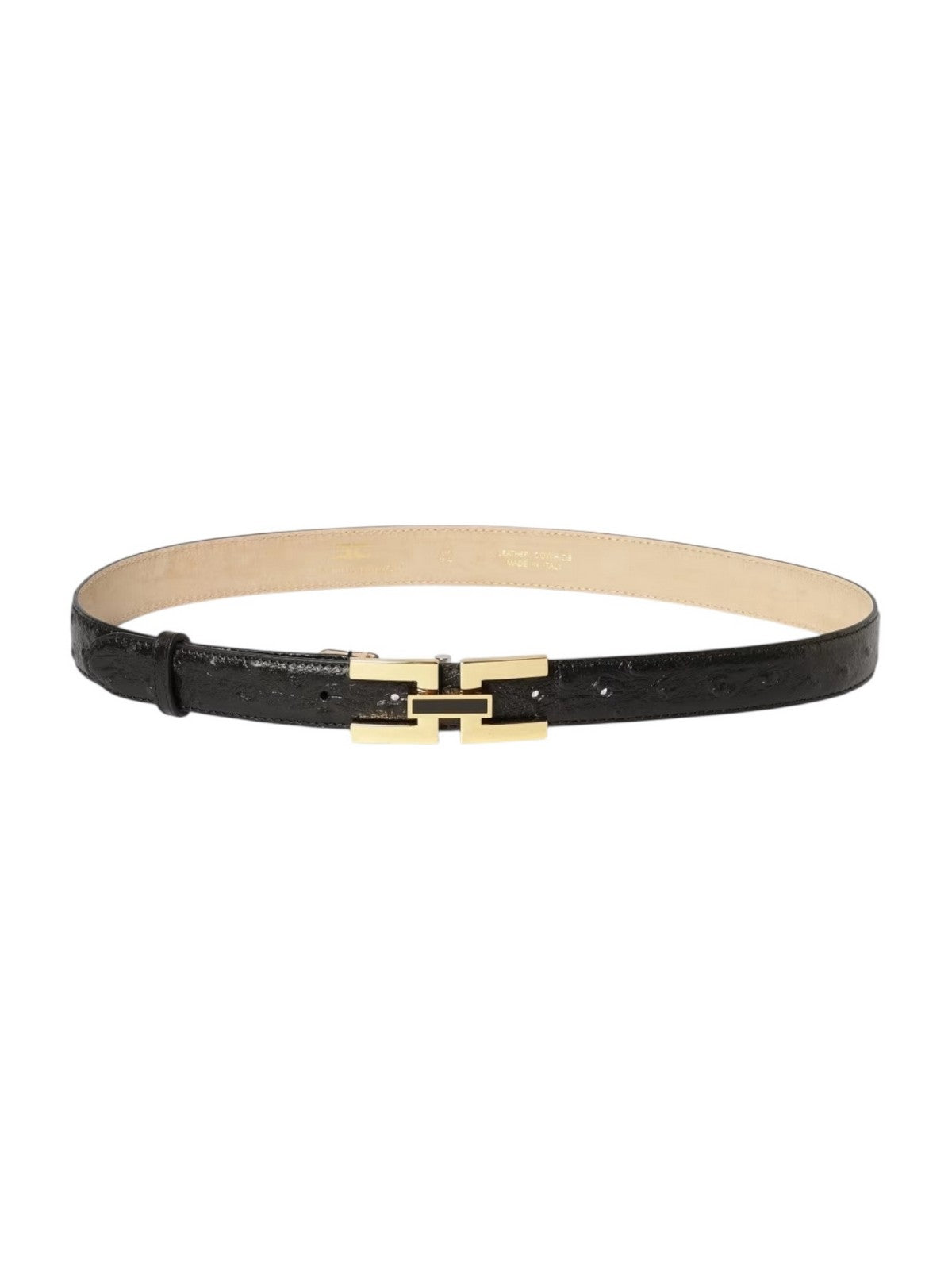 ELISABETTA FRANCHI Cintura Donna CT25S62E2 110 Nero gioboutiqueweb