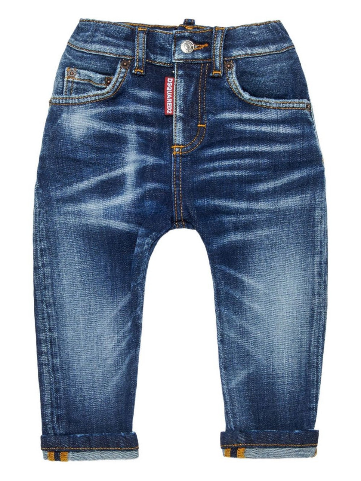 DSQUARED2 KIDS Jeans Bambini e ragazzi DQ01TC D0AES DQ01 BLUE DENIM