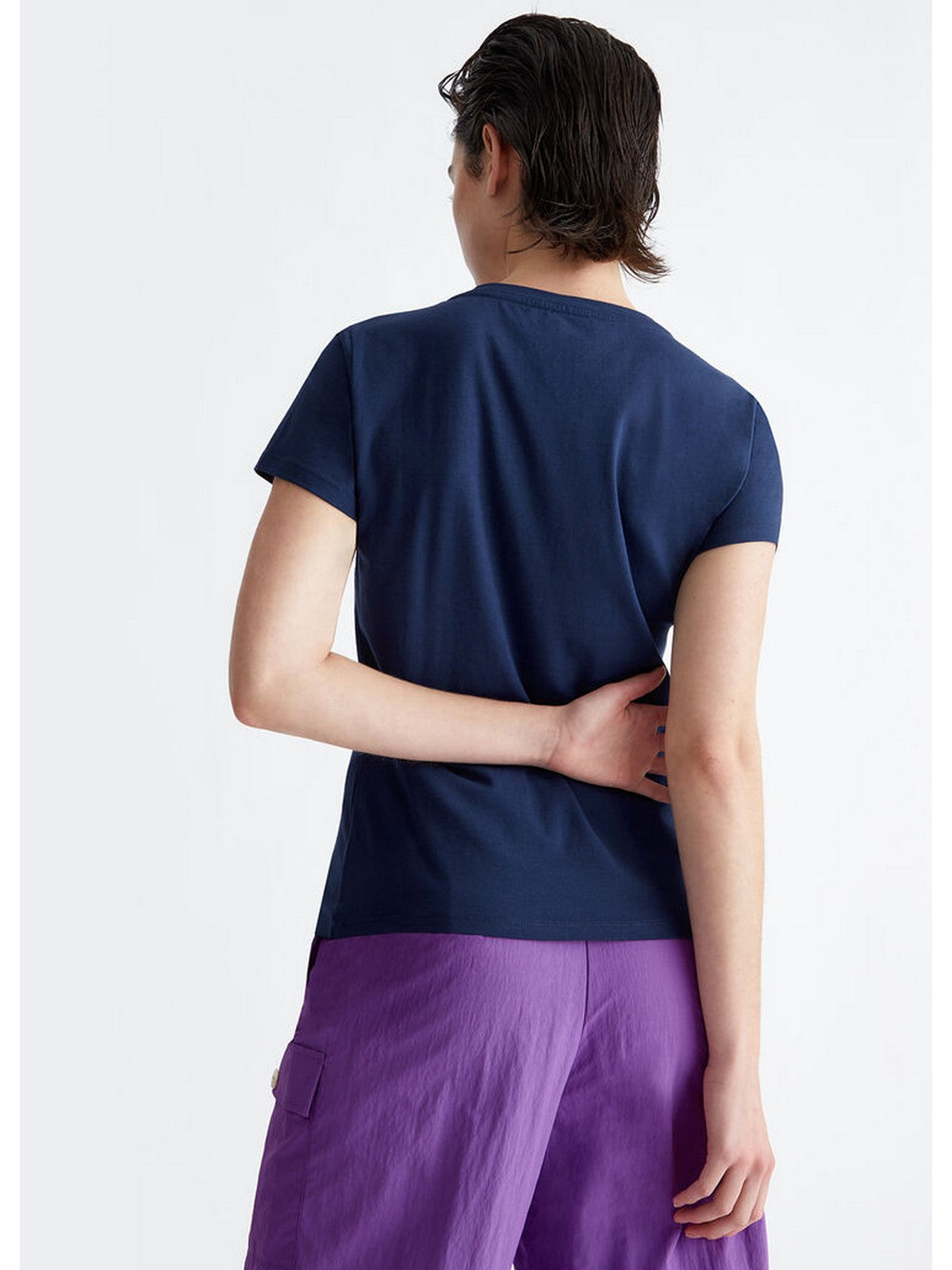 Camiseta de Liu Jo Sport y Pole Woman TA4136JS003 N9157 Azul