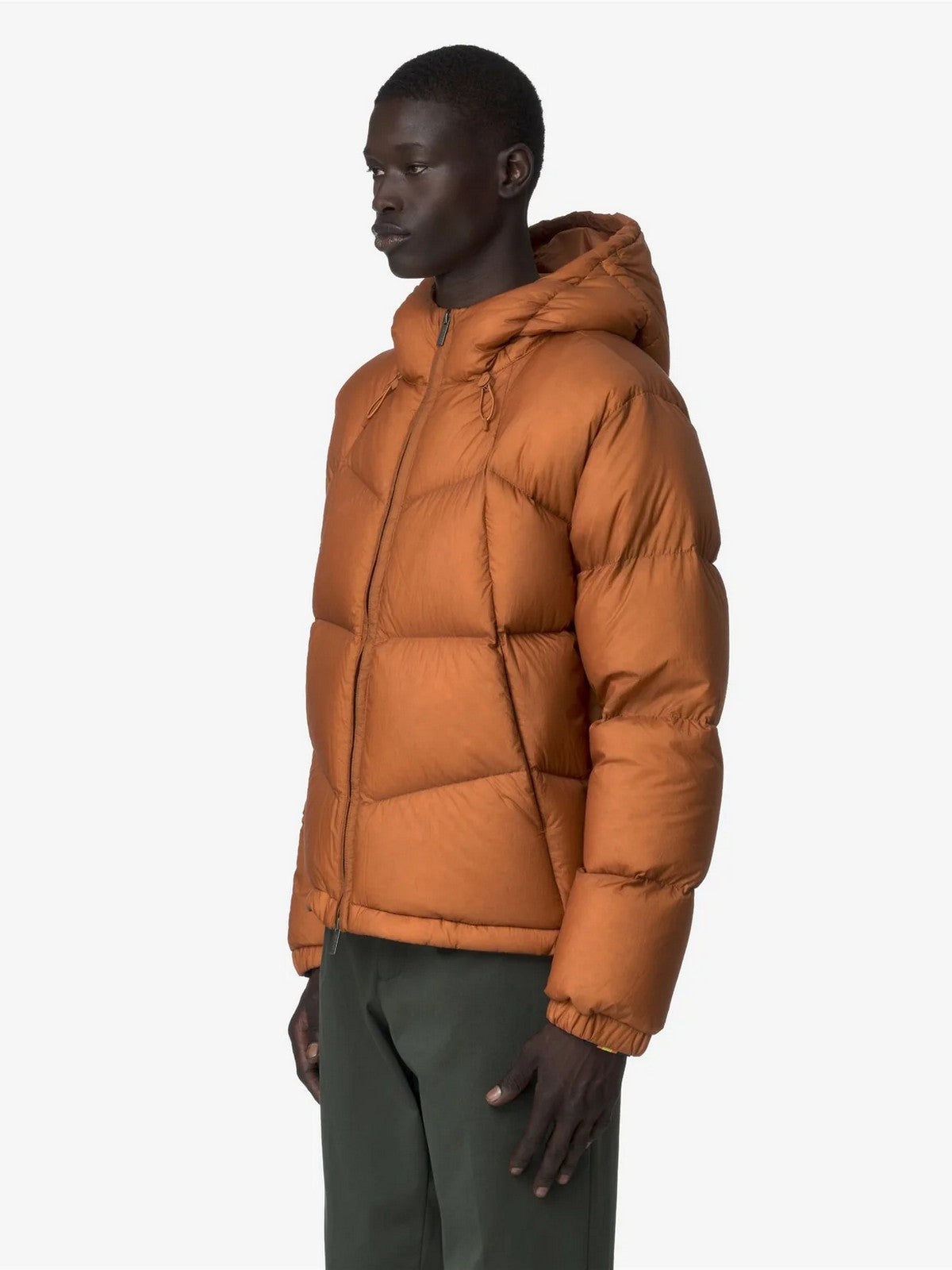 K-WAY Piumino Uomo QUILL THERMO LIGHT RIPSTOP K7136GW B3X ORANGE