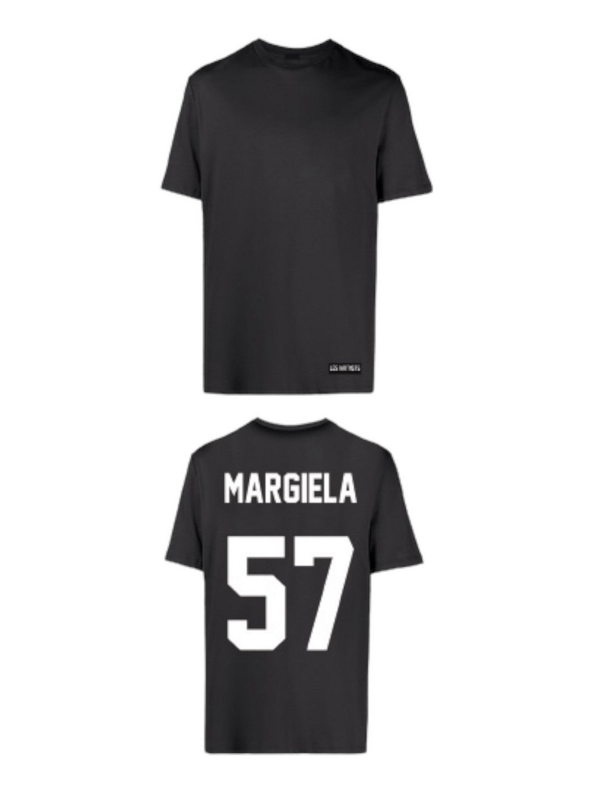 Les Artists T-shirt i męski słup 24sslats584 Czarny