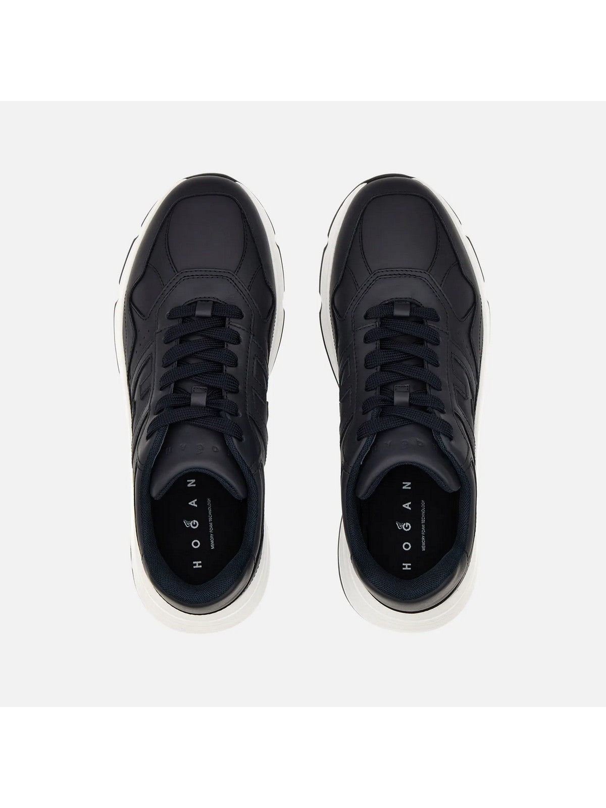 HOGAN Sneaker Uomo HOGAN HYPERLIGHT ALLACCIATO H HXM5630FK700ZLU801 Blu gioboutiqueweb