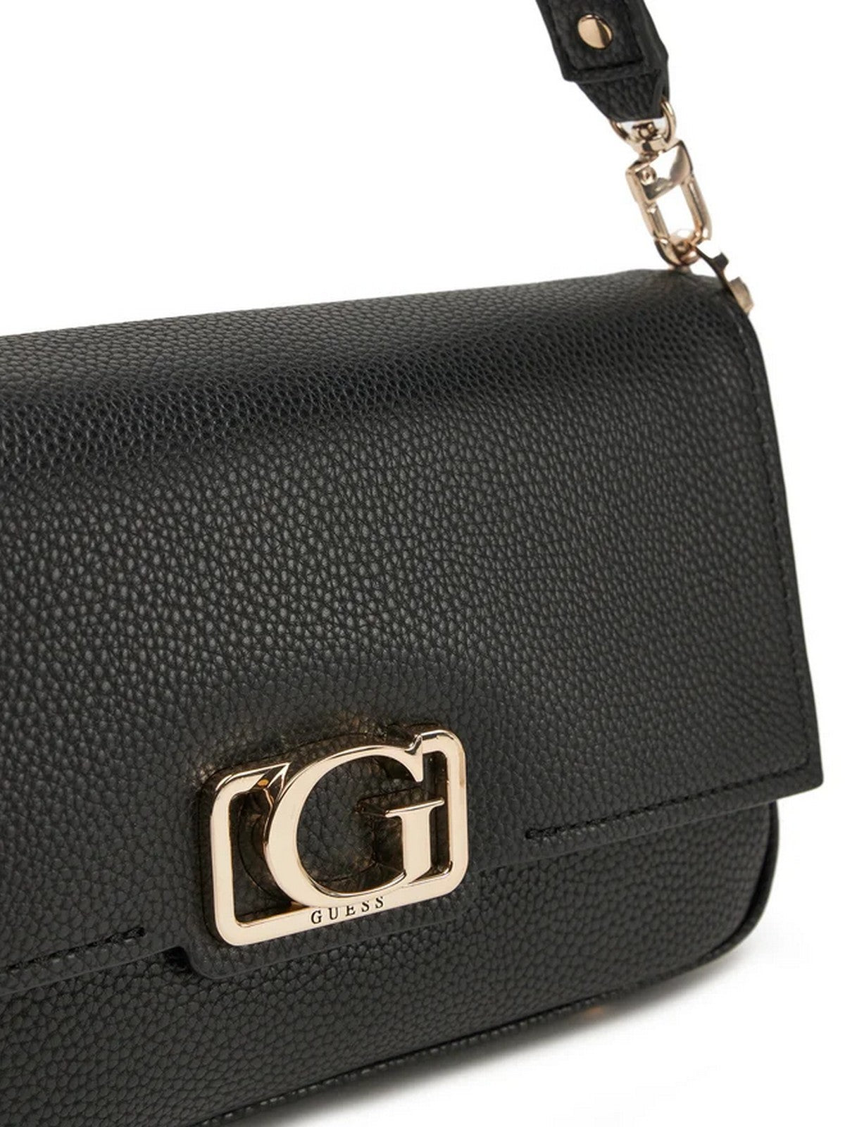 GUESS Borsa Donna CIRCE FLAP SHOULDER BAG HWBG96 42190 BLA Nero gioboutiqueweb