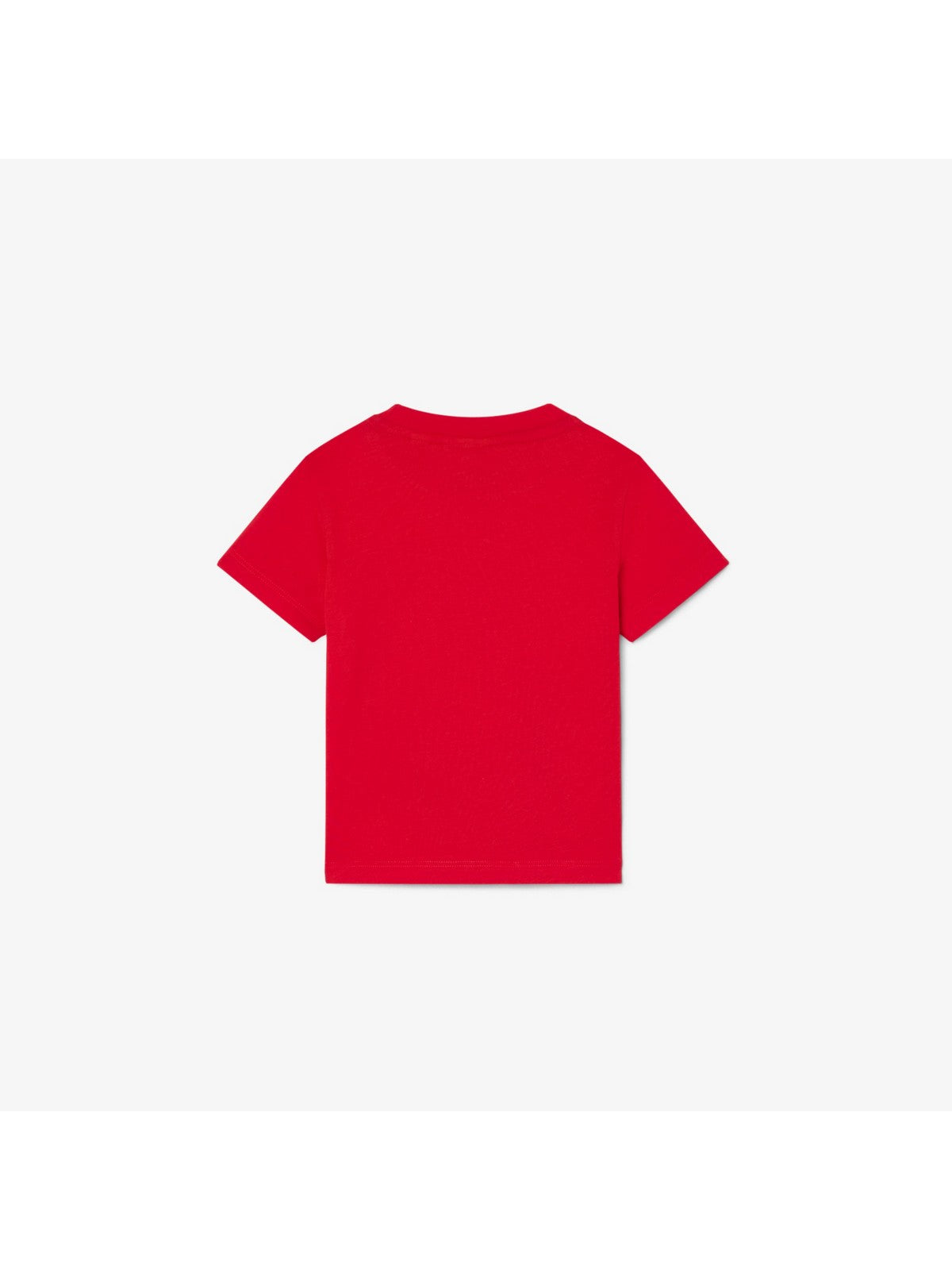 LACOSTE KIDS T-shirt Unisex bambino LCB CORE TEE 847025 RCJ Rosso gioboutiqueweb