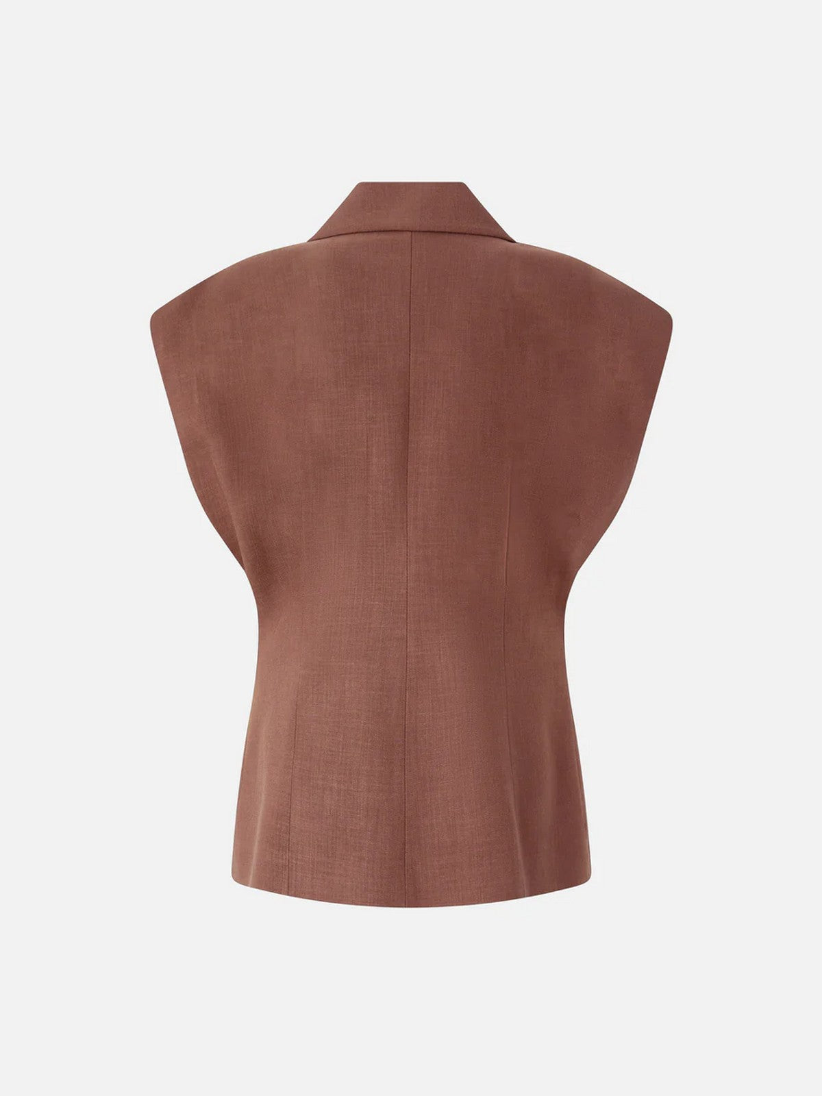 PINKO Gilet Donna FLOELLA GIACCA FRISOTTINO 106509-A2W6 L78 MARRONE TERRA X PIANTE gioboutiqueweb