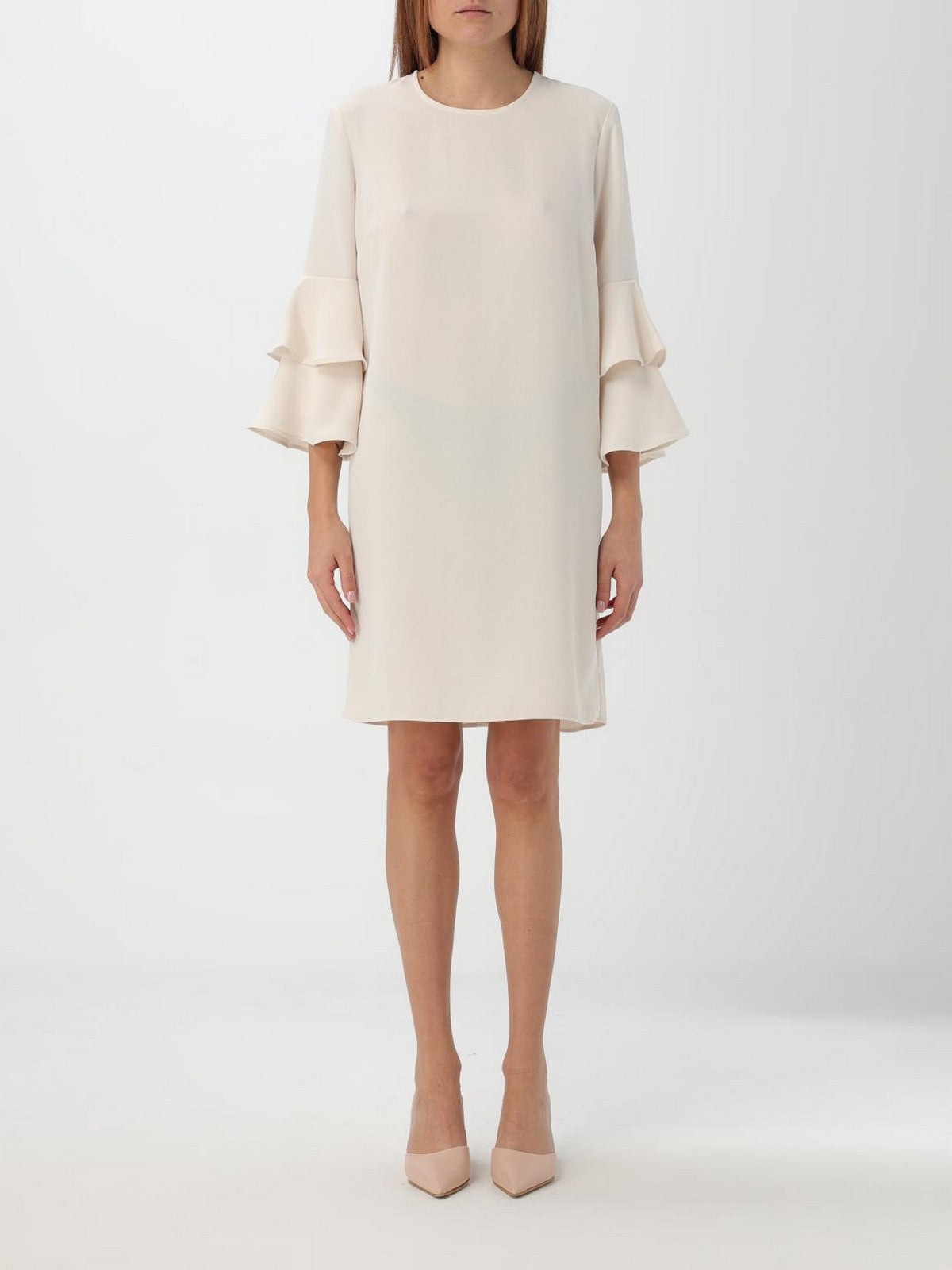 LIU JO WHITE Abito Donna WF4567T0347 20304 Beige gioboutiqueweb