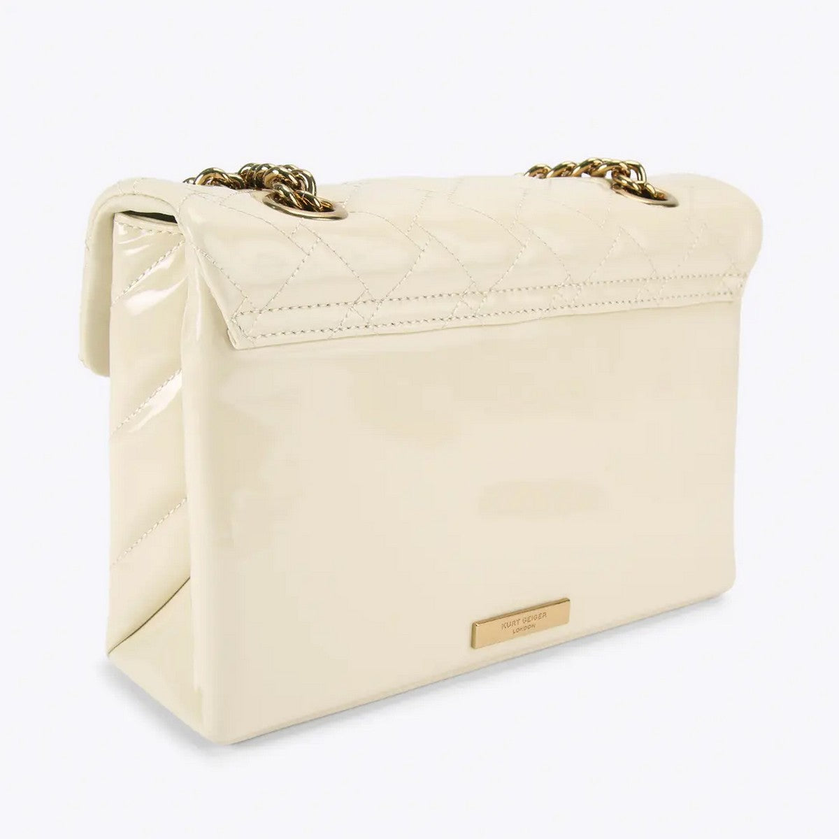 KURT GEIGER Borsa Donna 690-LEATHER KENSINGTON BAG 5021542309 CREAM CREAM gioboutiqueweb