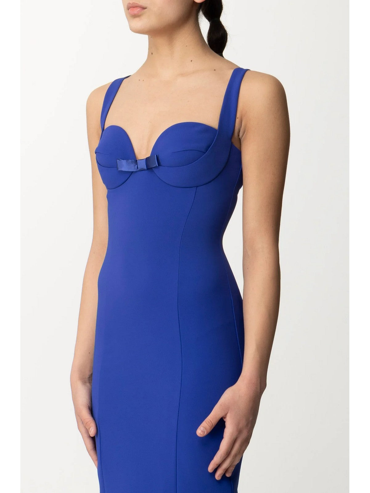 ELISABETTA FRANCHI Abito Donna AB65542E2 828 Blu gioboutiqueweb