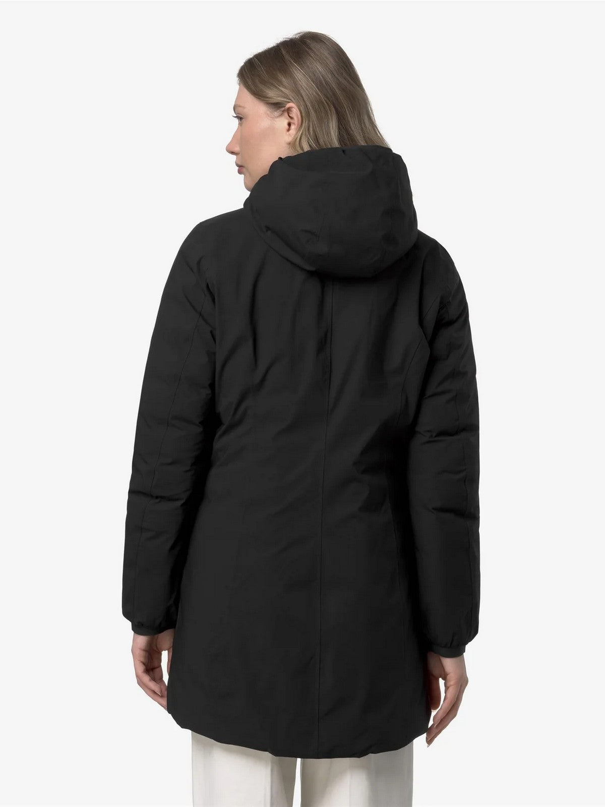 K-WAY Giubbino Donna DENISE ST THERMO DOUBLE K8134CW BC9 Black Pure - Beige C gioboutiqueweb