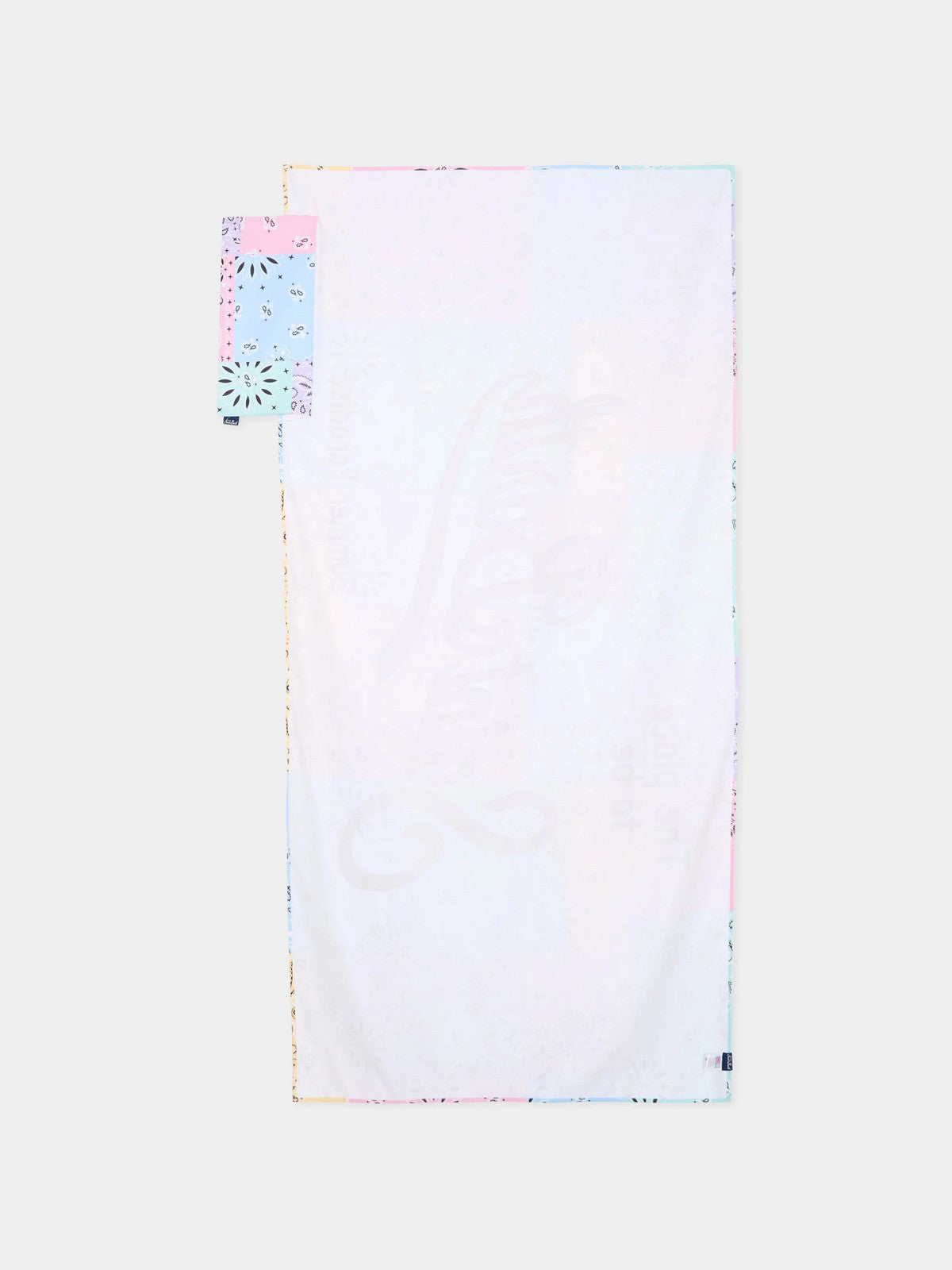 MC2 SAINT BARTH Telo mare Unisex adulto AIDAN 03277L BANDANNA ROUND COLOR