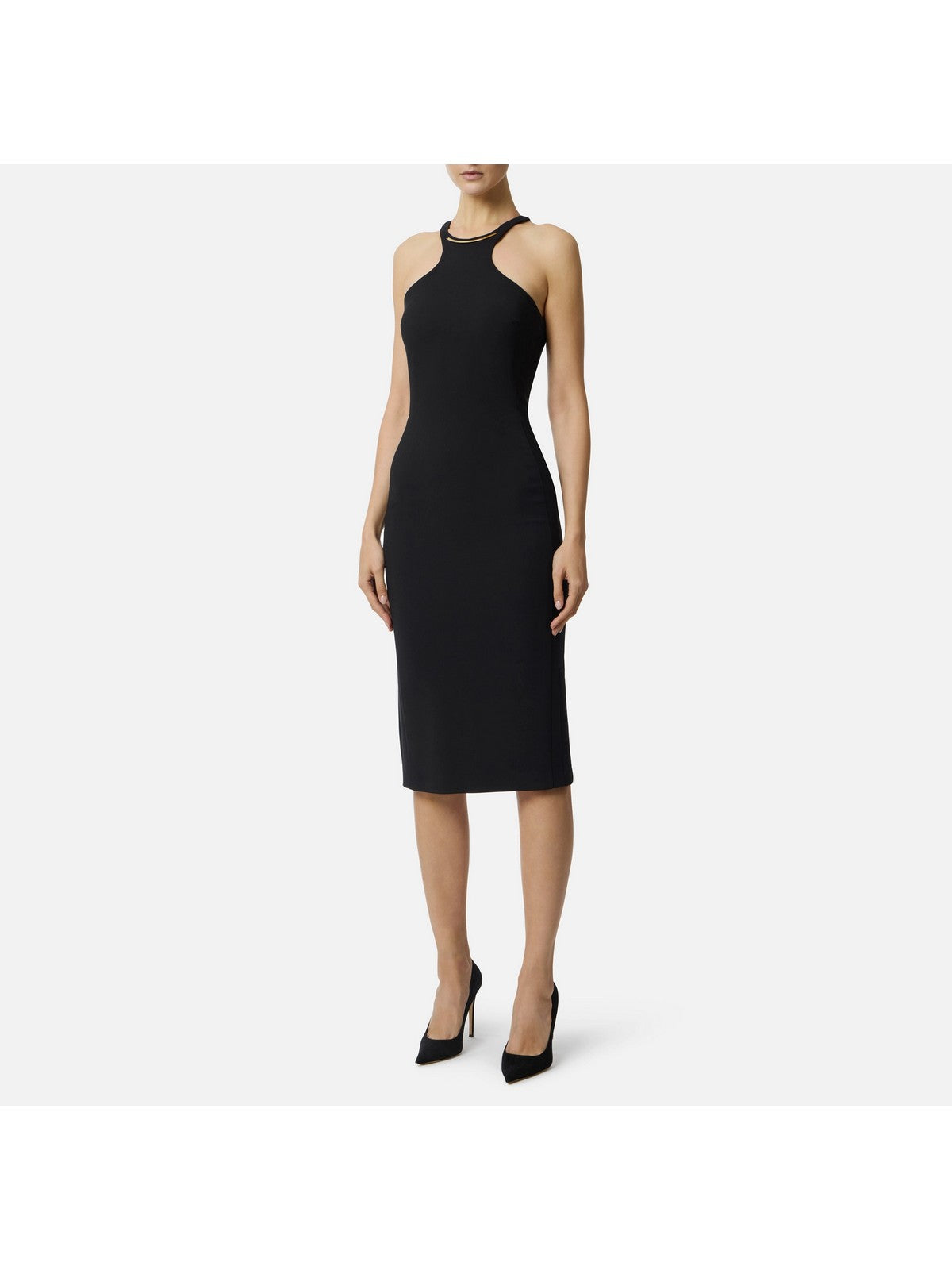 ELISABETTA FRANCHI Abito Donna AB91761E2 110 Nero gioboutiqueweb