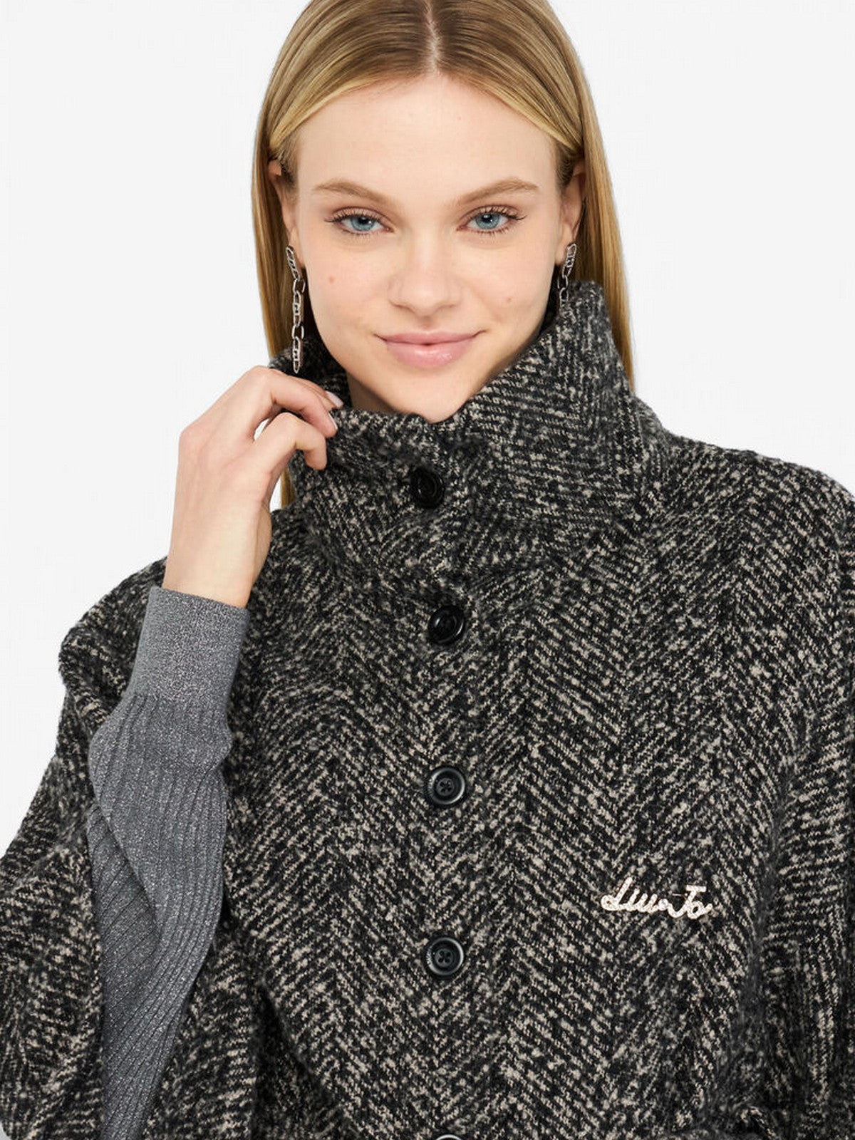 LIU JO SOFT Mantella Donna 2F5025T0300 00128 NERO/BIANCO