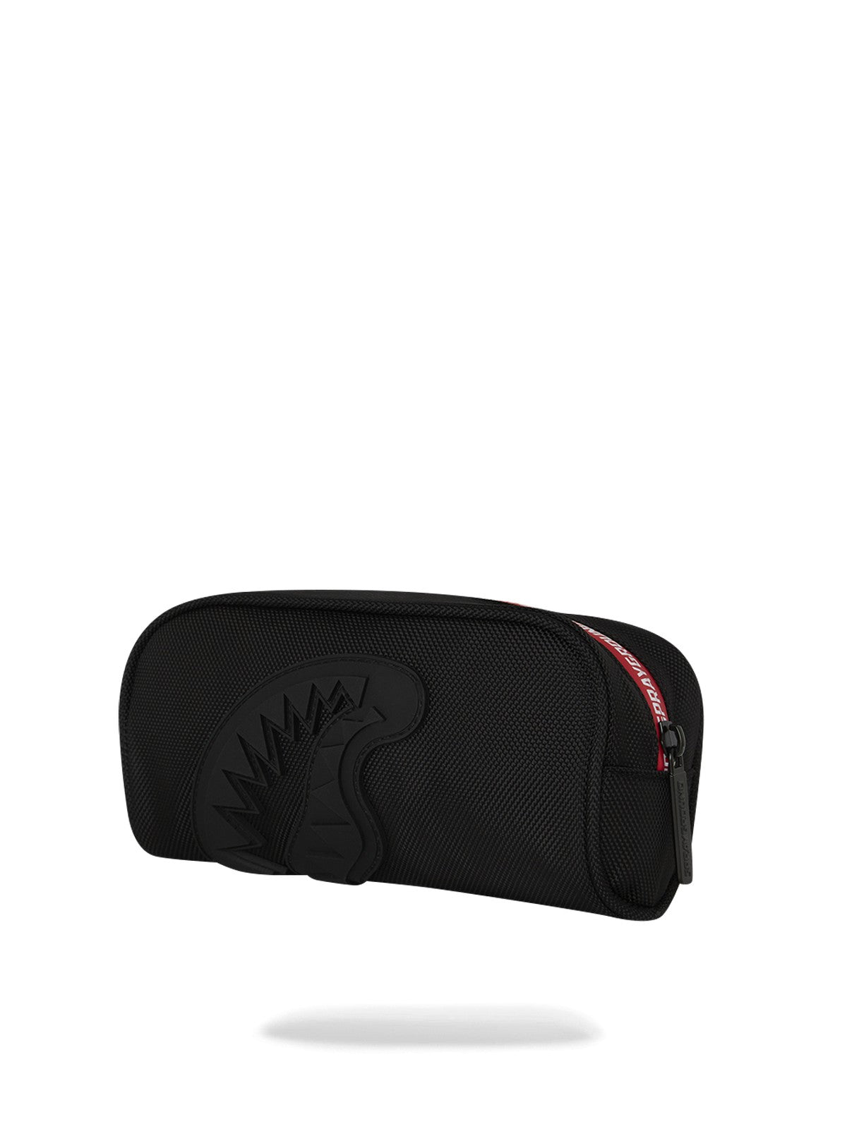 SPRAYGROUND Pochette Unisex adulto PRINTED ZIPPER SHARK POUCH 910B7884NSZ Nero gioboutiqueweb