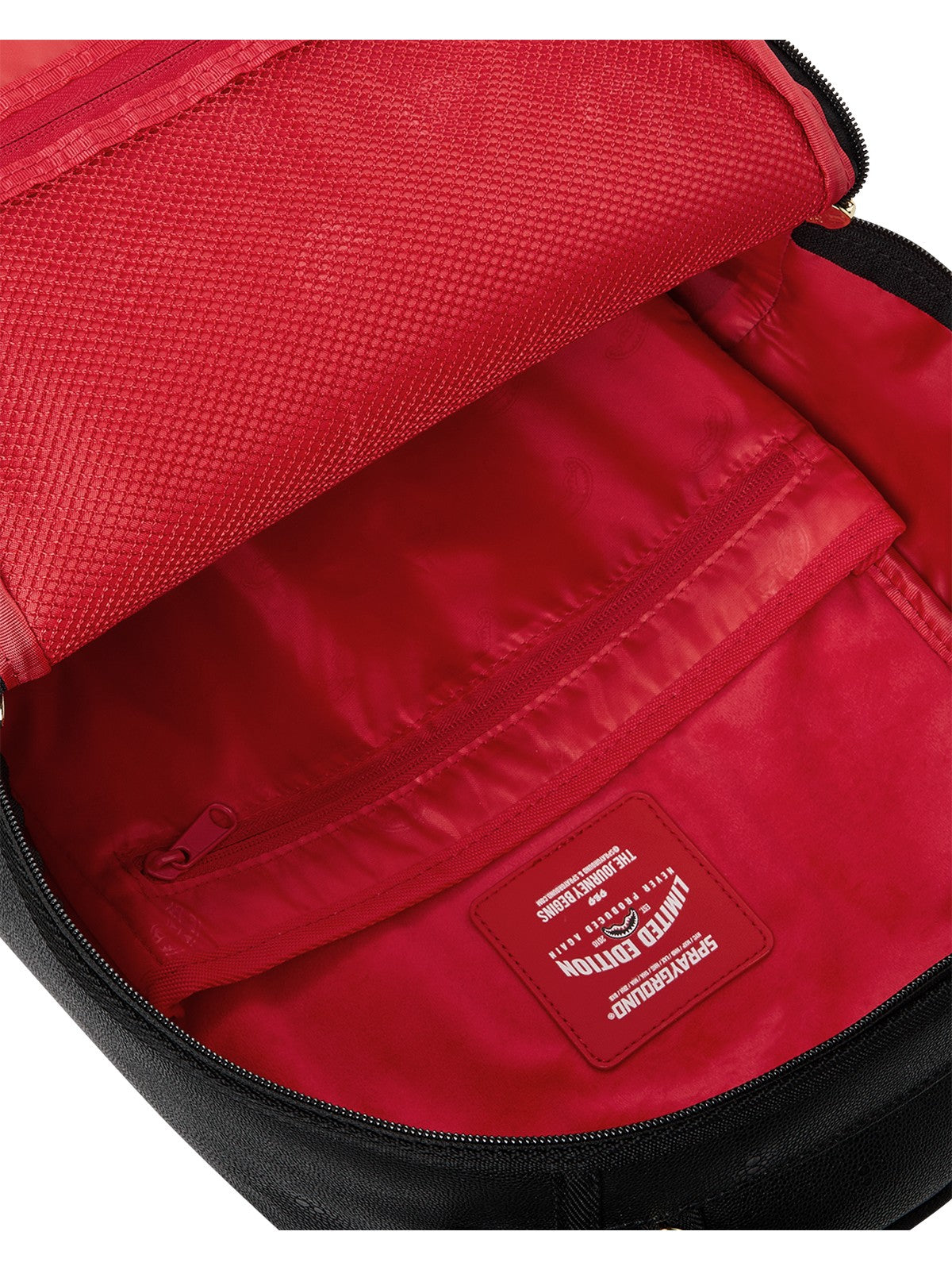 SPRAYGROUND Zaino Unisex adulto THAT GOLD DRIP DLXSV BACKPACK 910B8822NSZ Nero gioboutiqueweb
