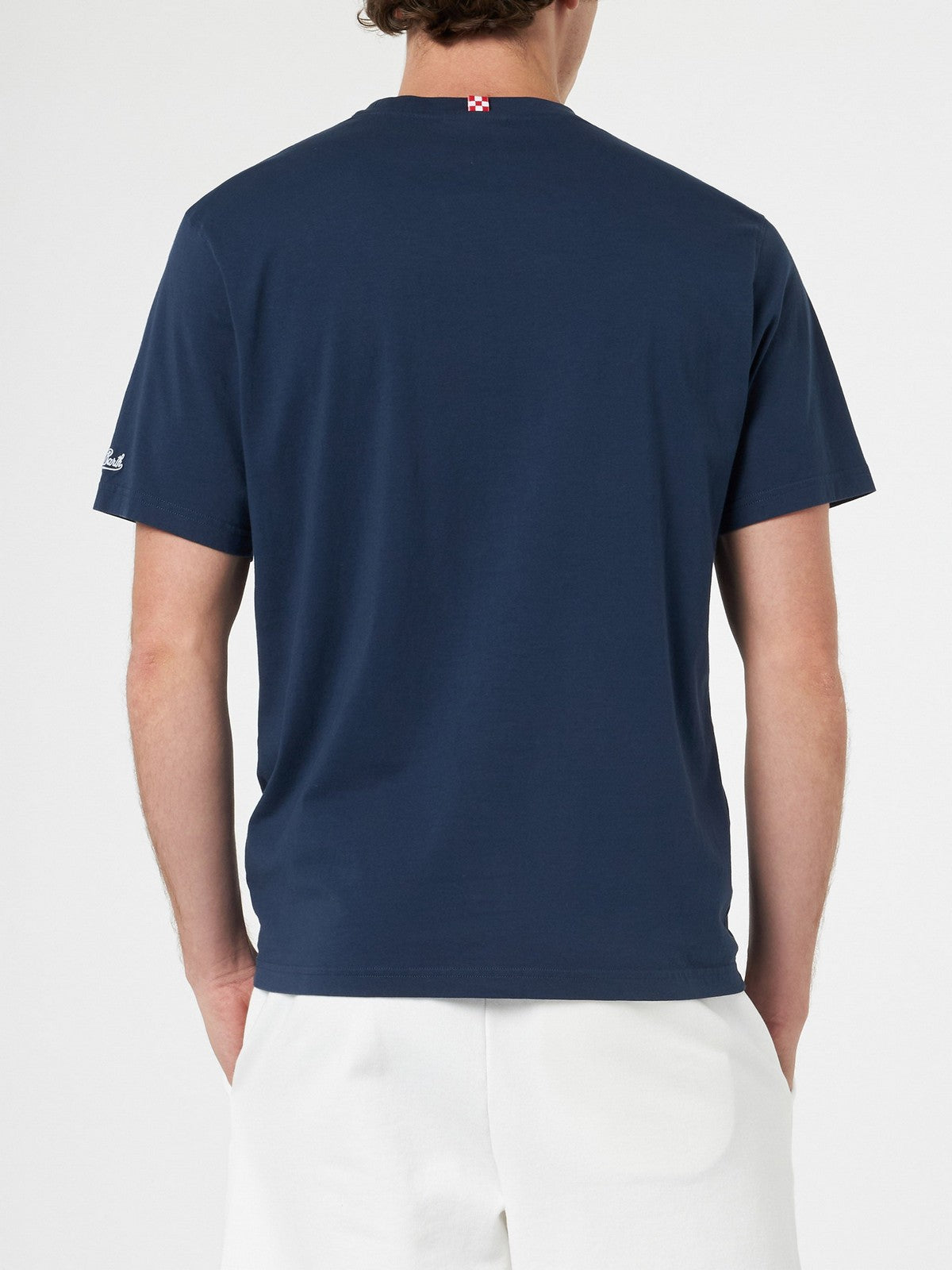 MC2 SAINT BARTH T-Shirt e Polo Uomo PORTOFINO 00432F Blu gioboutiqueweb
