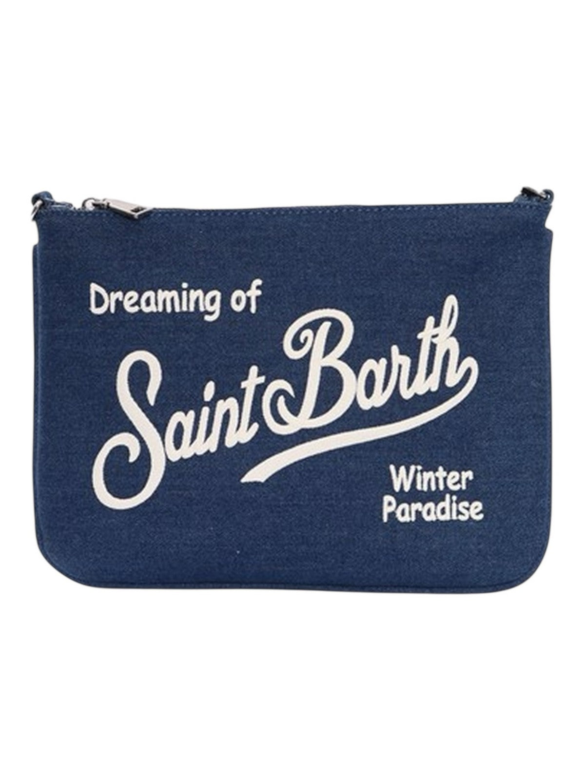MC2 SAINT BARTH Pochette Donna PARISIENNE DENIM 01350I DENIM EMB gioboutiqueweb