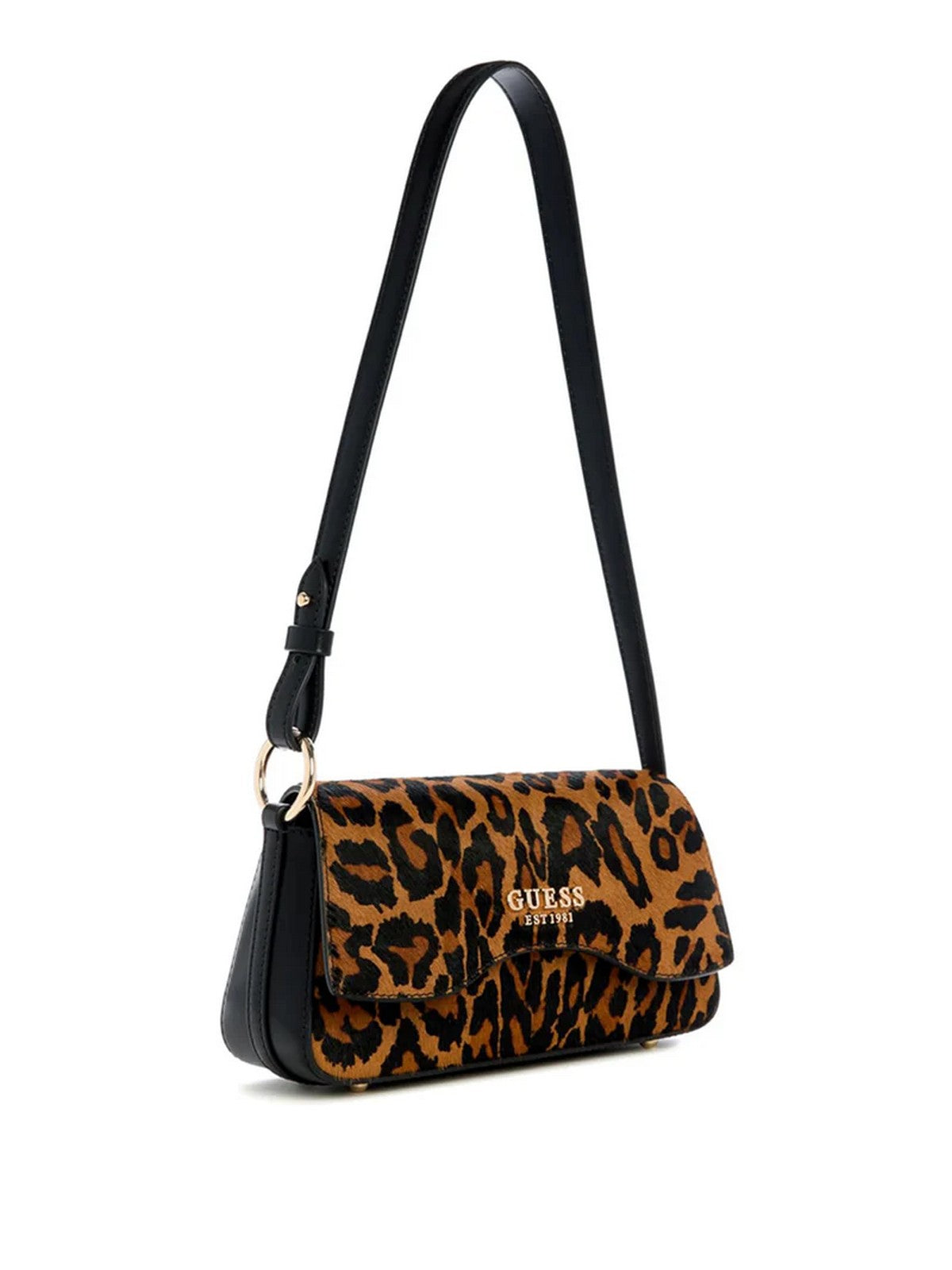 GUESS Borsa Donna DOMITILLA FLAP SHOULDER BAG HWLO75 29780 LEO LEOPARD gioboutiqueweb