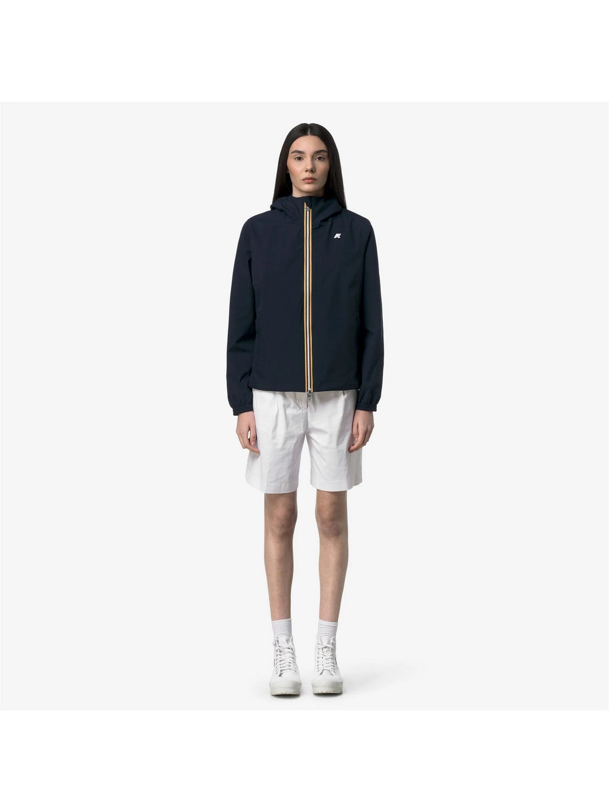 K-WAY Giubbino Donna LIL 2.0 STRETCH POLY JERSEY K21347W K89 BLUE DEPTH gioboutiqueweb