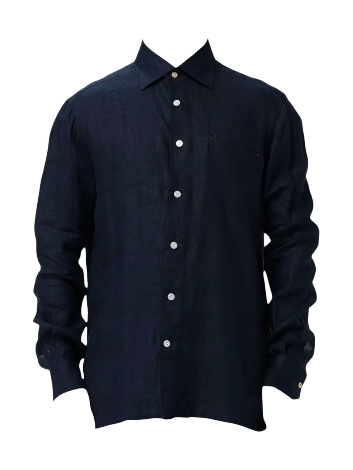KITON Camicia Uomo UMCNERH0969001002 NAVY BLUE