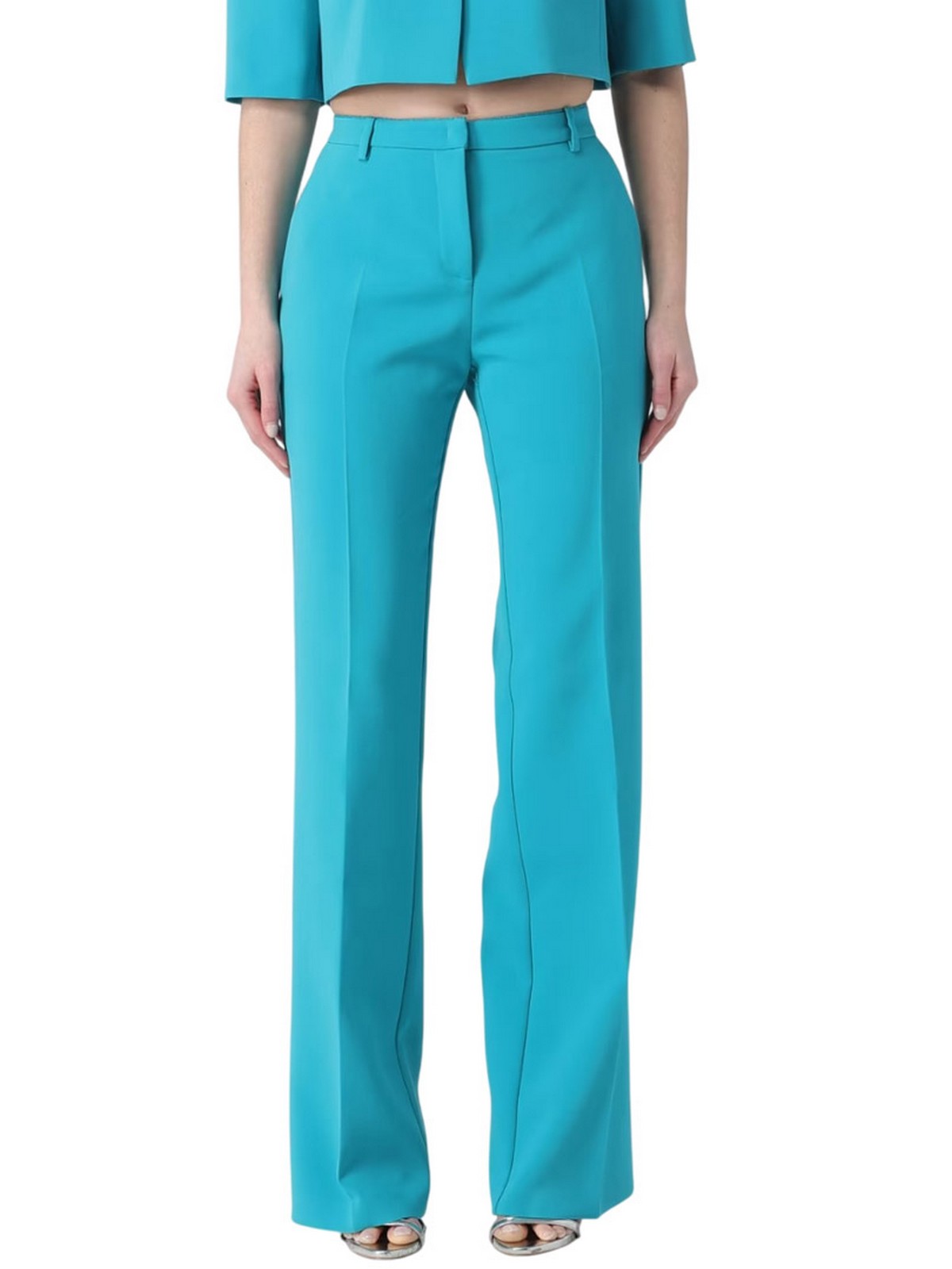 PINKO Pantalone Donna EUCALIPTO PANTALONE 106632-A32Z V76 VERDE MATTONELLA gioboutiqueweb