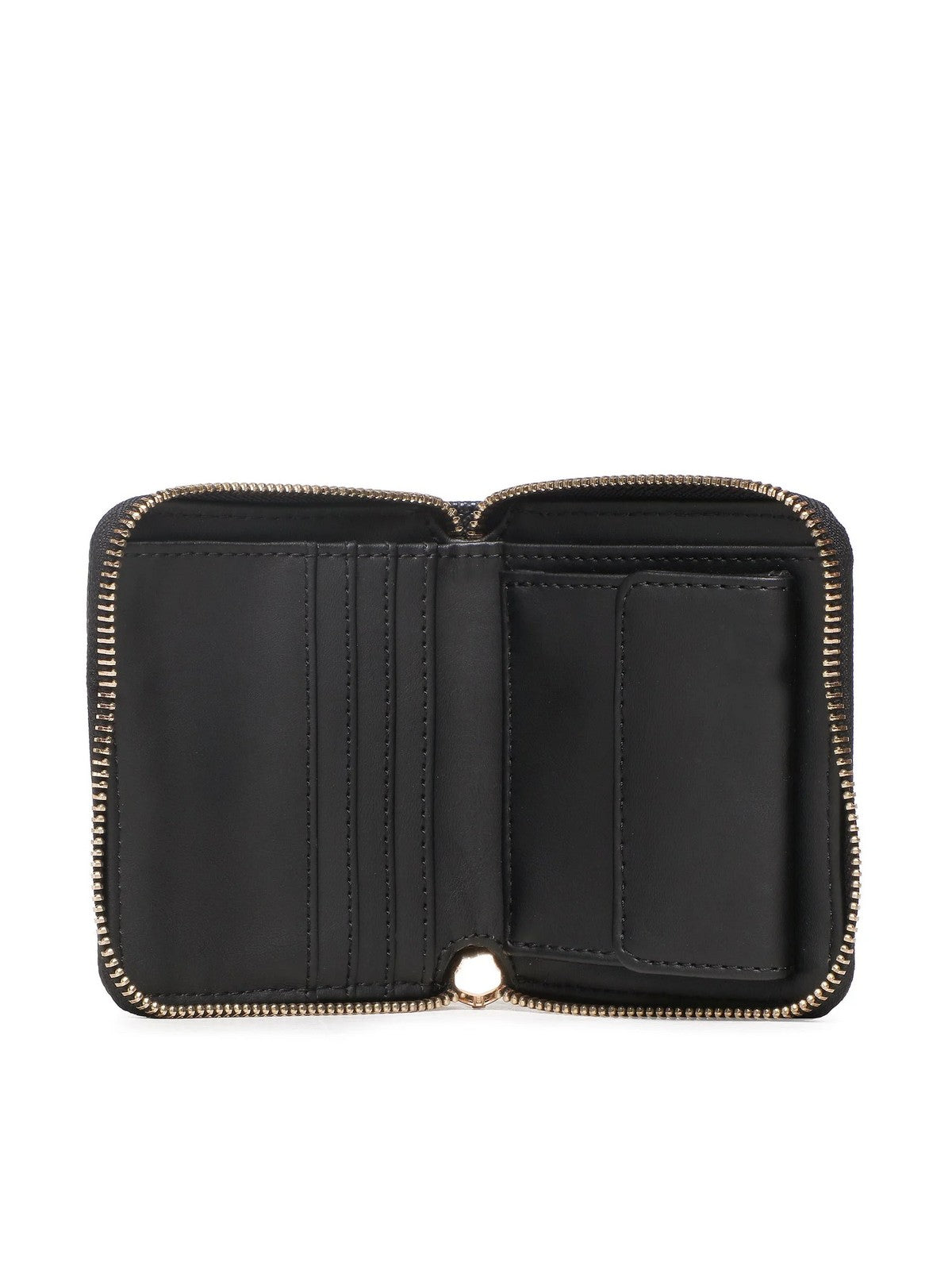 GUESS Portafoglio Donna Laurel Slg Card & Co SWZG85 00370 BLA Nero gioboutiqueweb