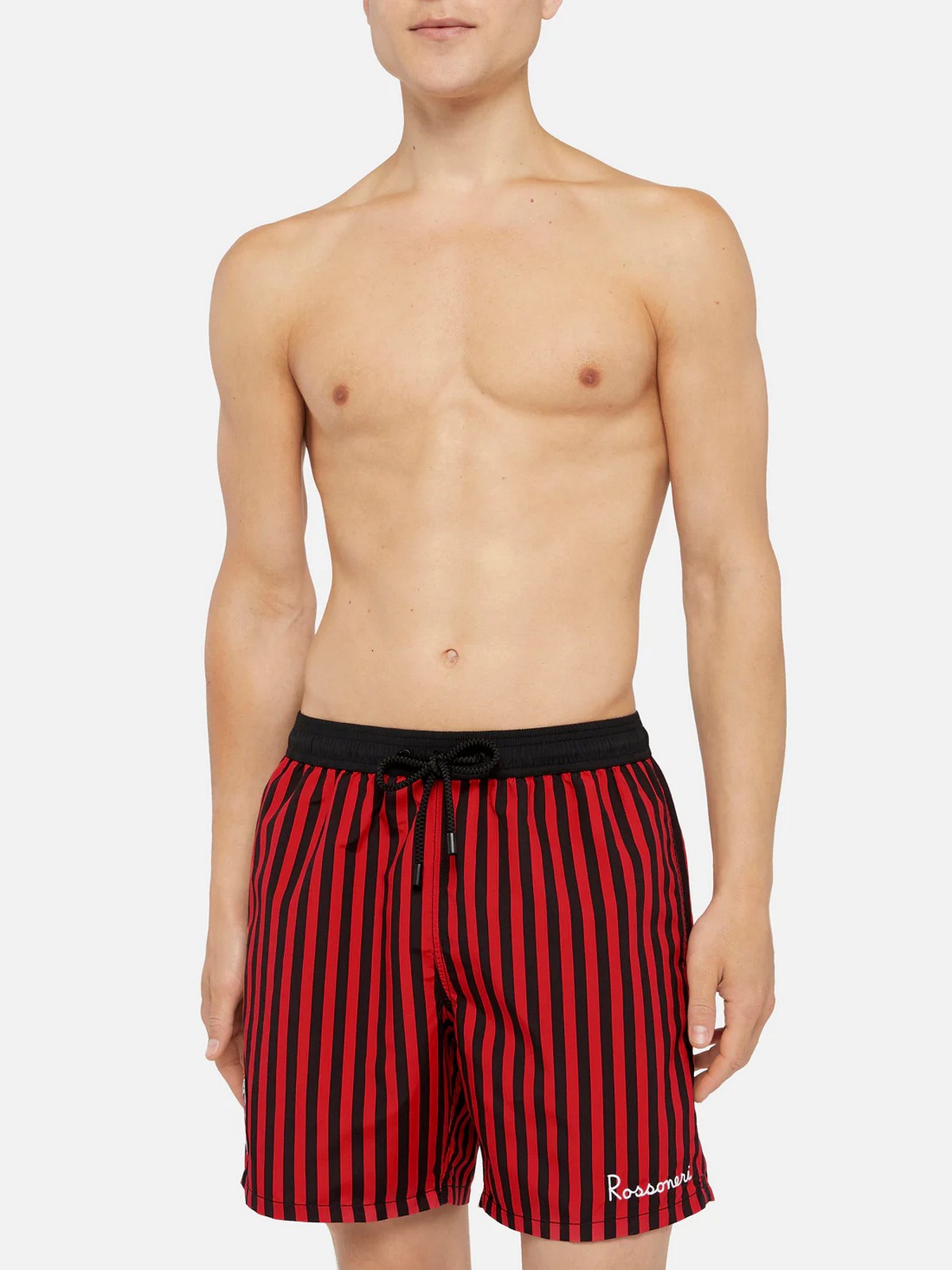 MC2 SAINT BARTH Costume da bagno Uomo GUSTAVIA 07456L MILAN STRIPES ROSSONERI 41 PT