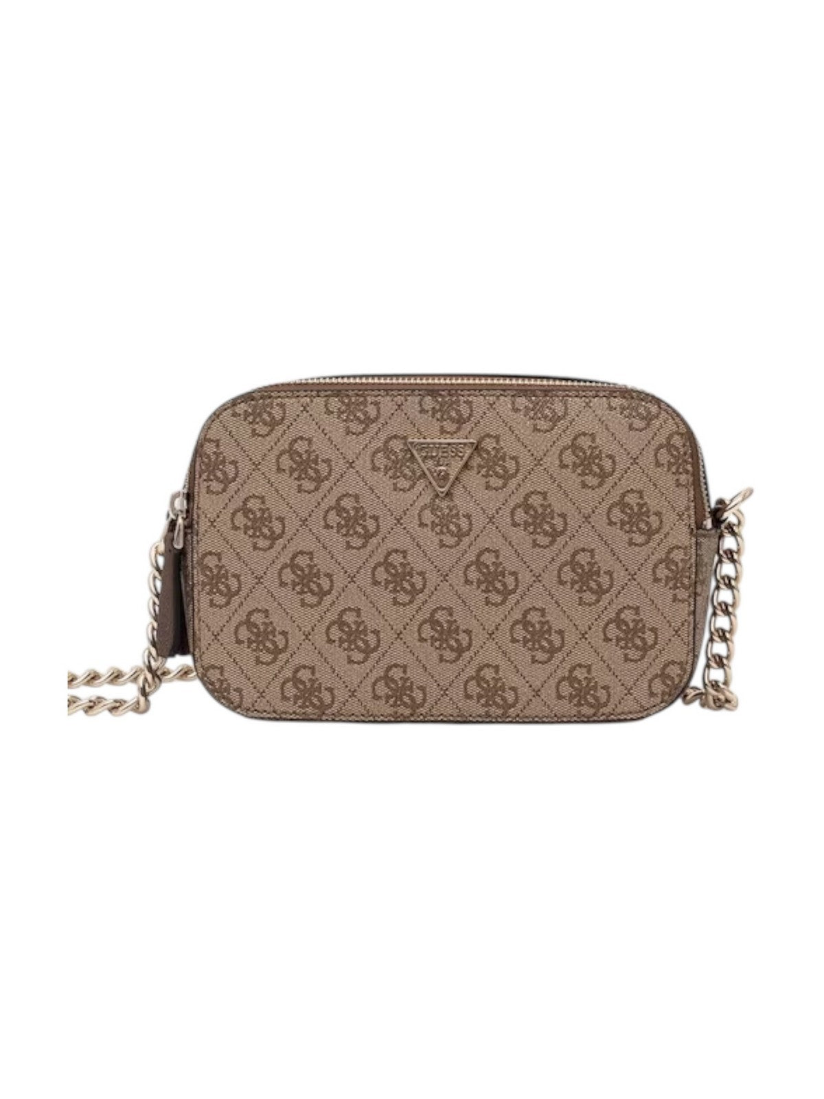 GUESS Borsa Donna NOELLE II CROSSBODY CAMERA HWBG96 72140 LGW LATTE LOGO/BROWN